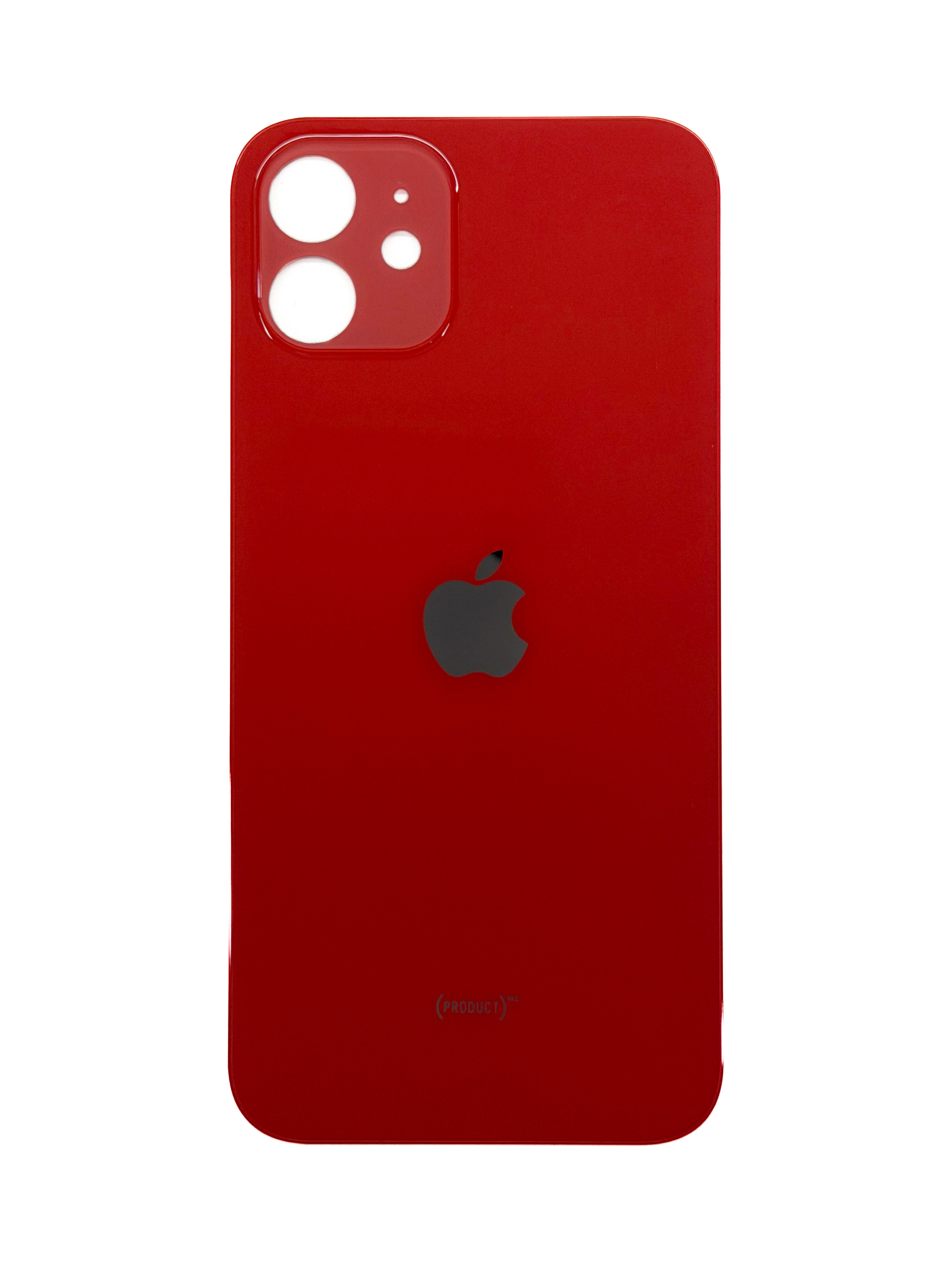 Заднее стекло для iPhone 12 Mini (Red Красный)