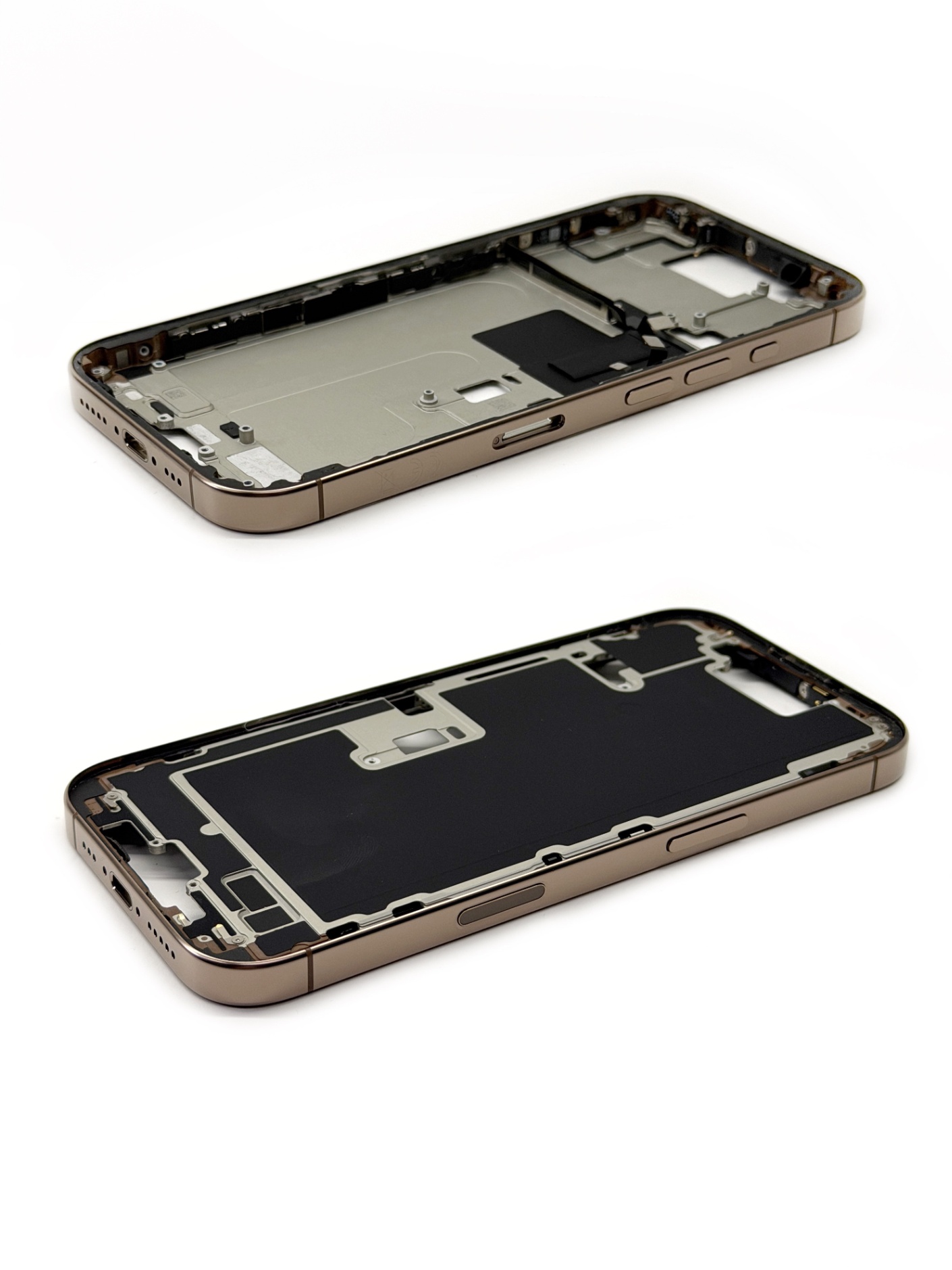 Средняя часть для iPhone 16 Pro Desert titanium 5/5 (Снятая/Оригинал)