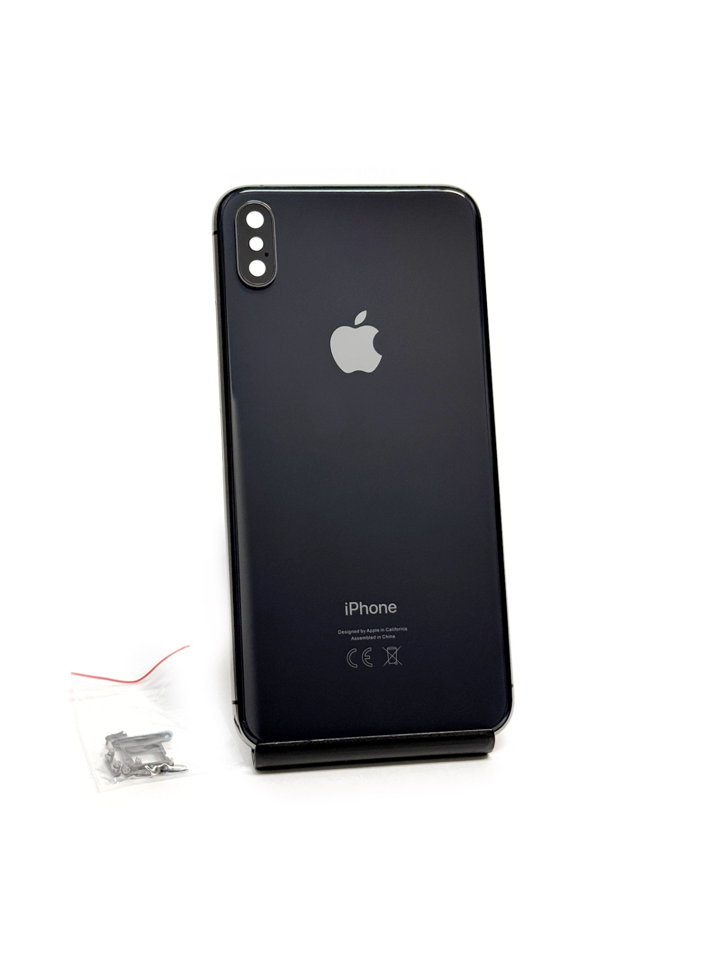 Корпус для iPhone Xs Max Черный (Аналог/Premium)