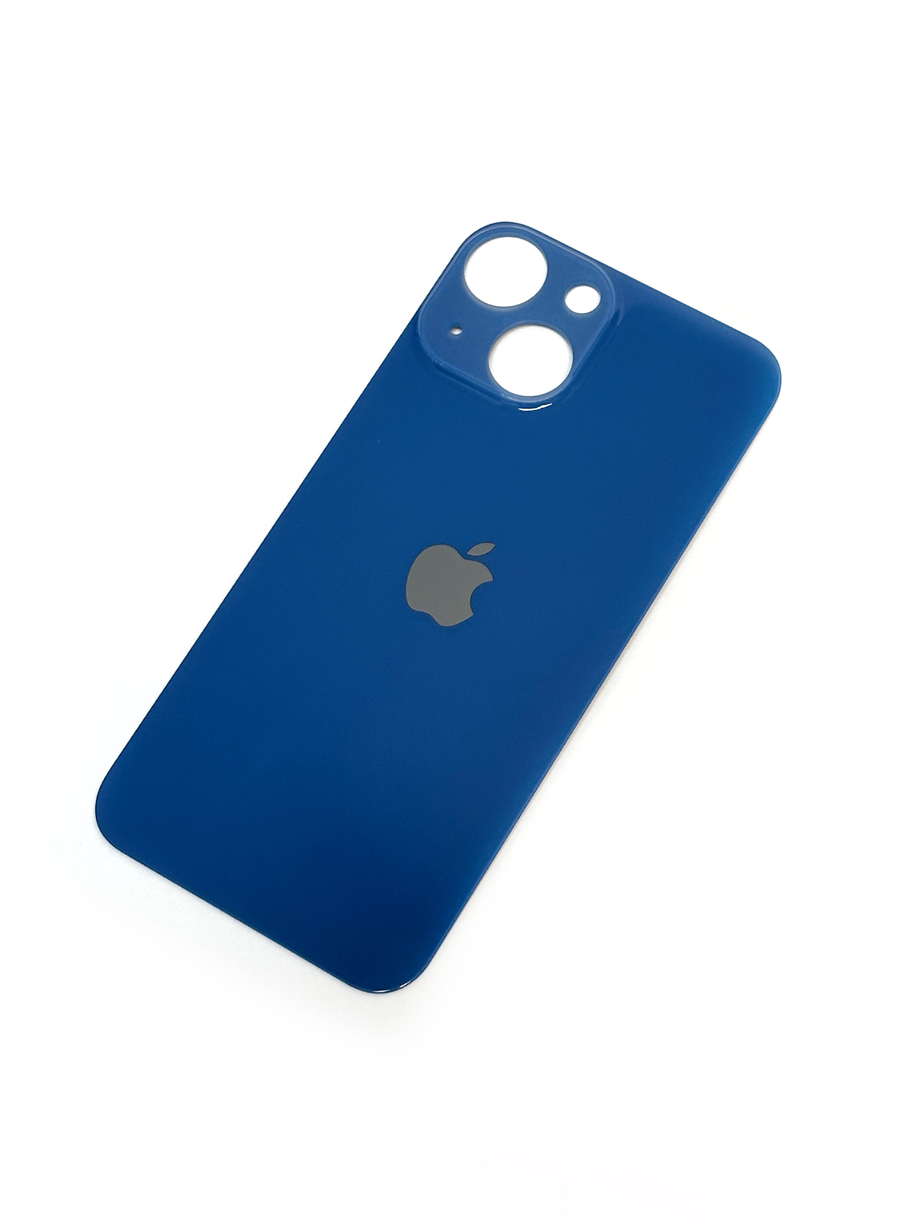 Заднее стекло для iPhone 13 Mini (Синий)