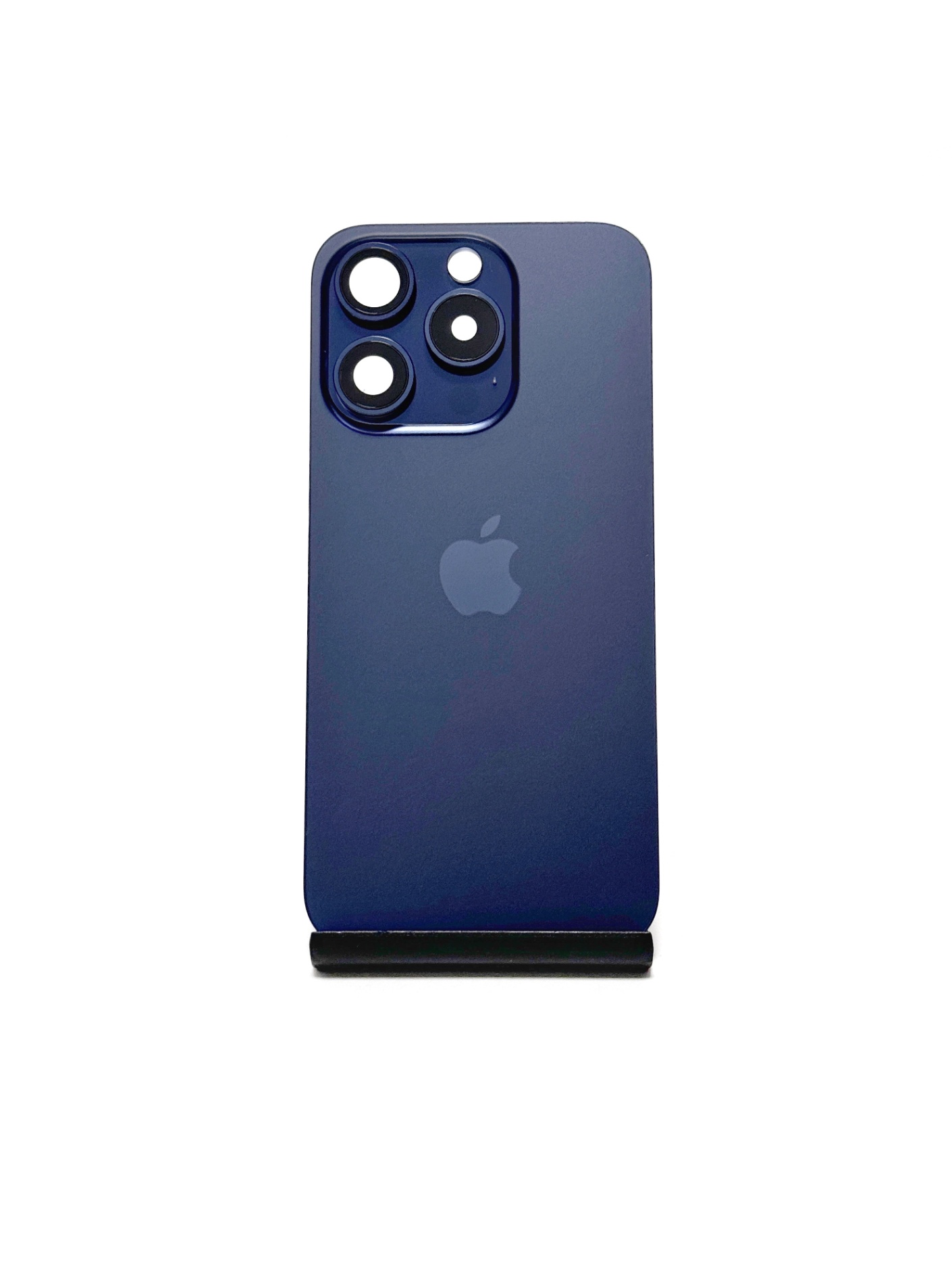 Задняя крышка для iPhone 15 Pro Синий титан Blue Titanium (Аналог/Premium)