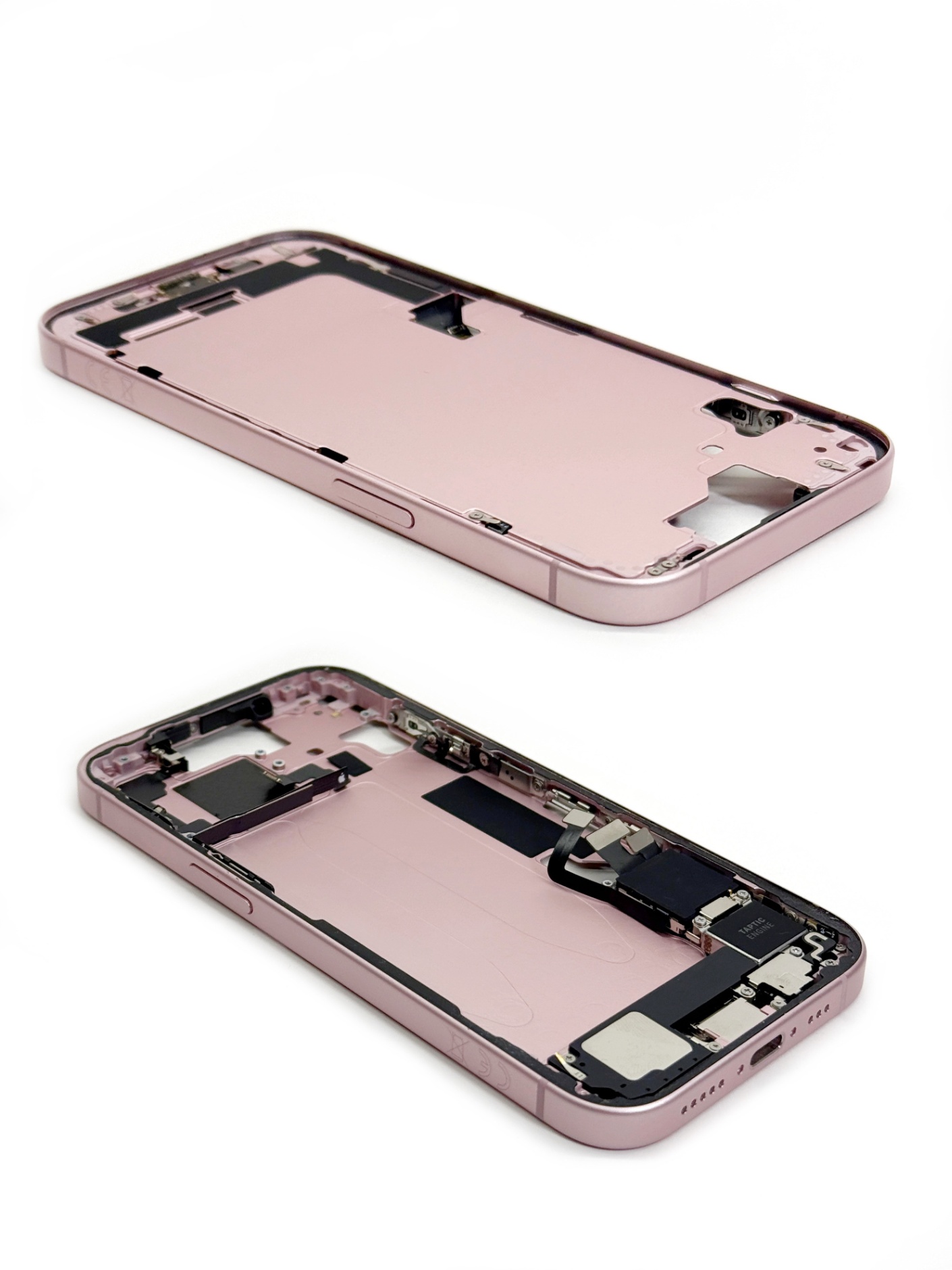 Средняя часть для iPhone 15 Розовая 4/5 (Снятая/Оригинал)