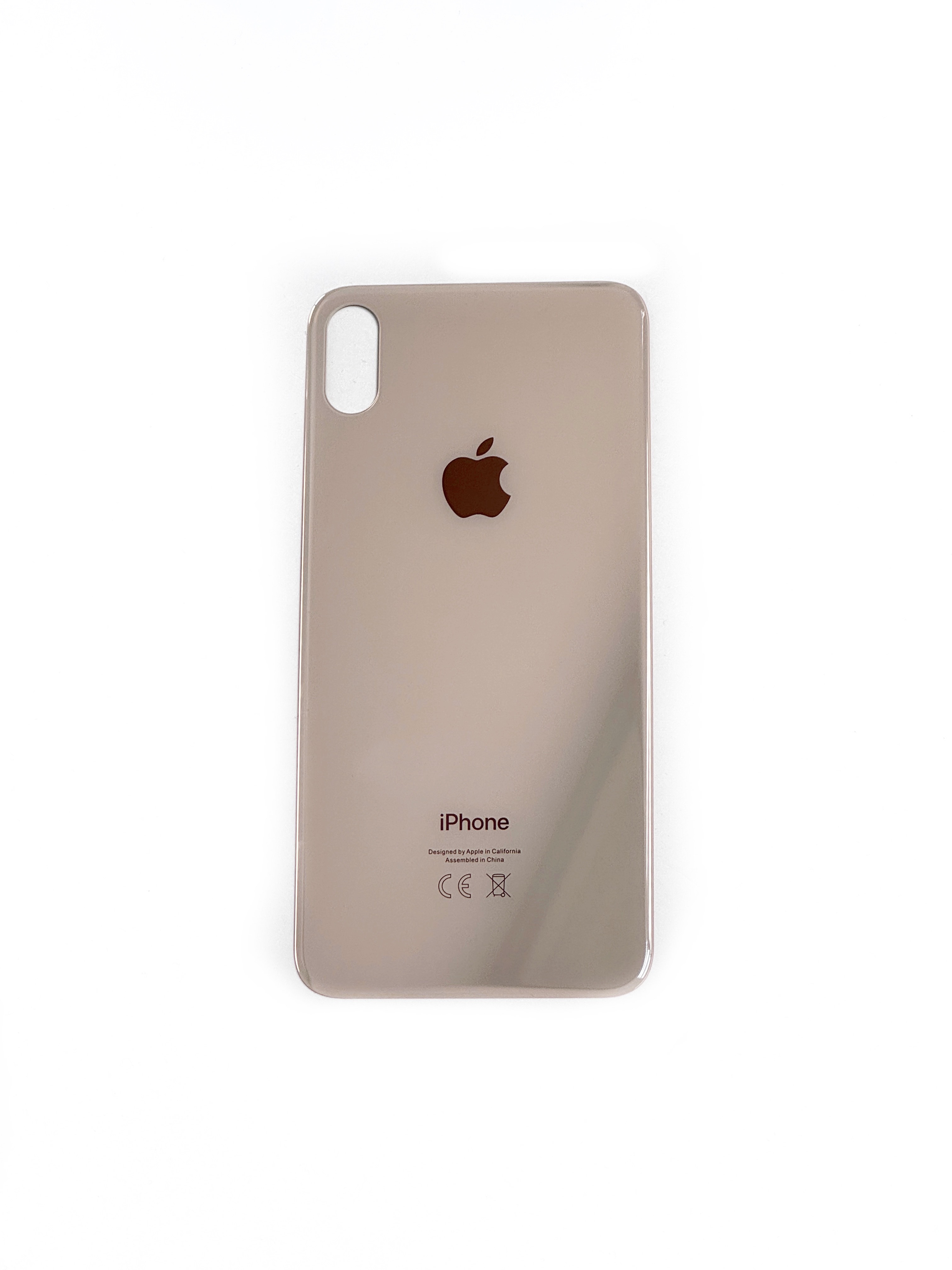 Заднее стекло для iPhone Xs Max (Золотой)