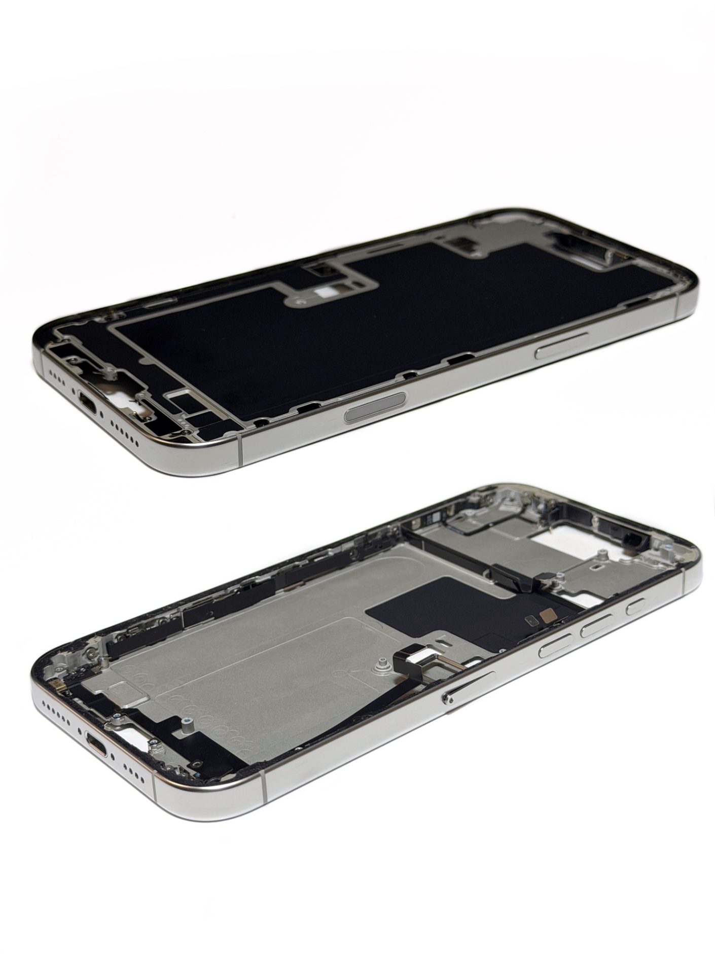 Средняя часть для iPhone 16 Pro Max Белый титан 5/5 (Снятая/Оригинал)