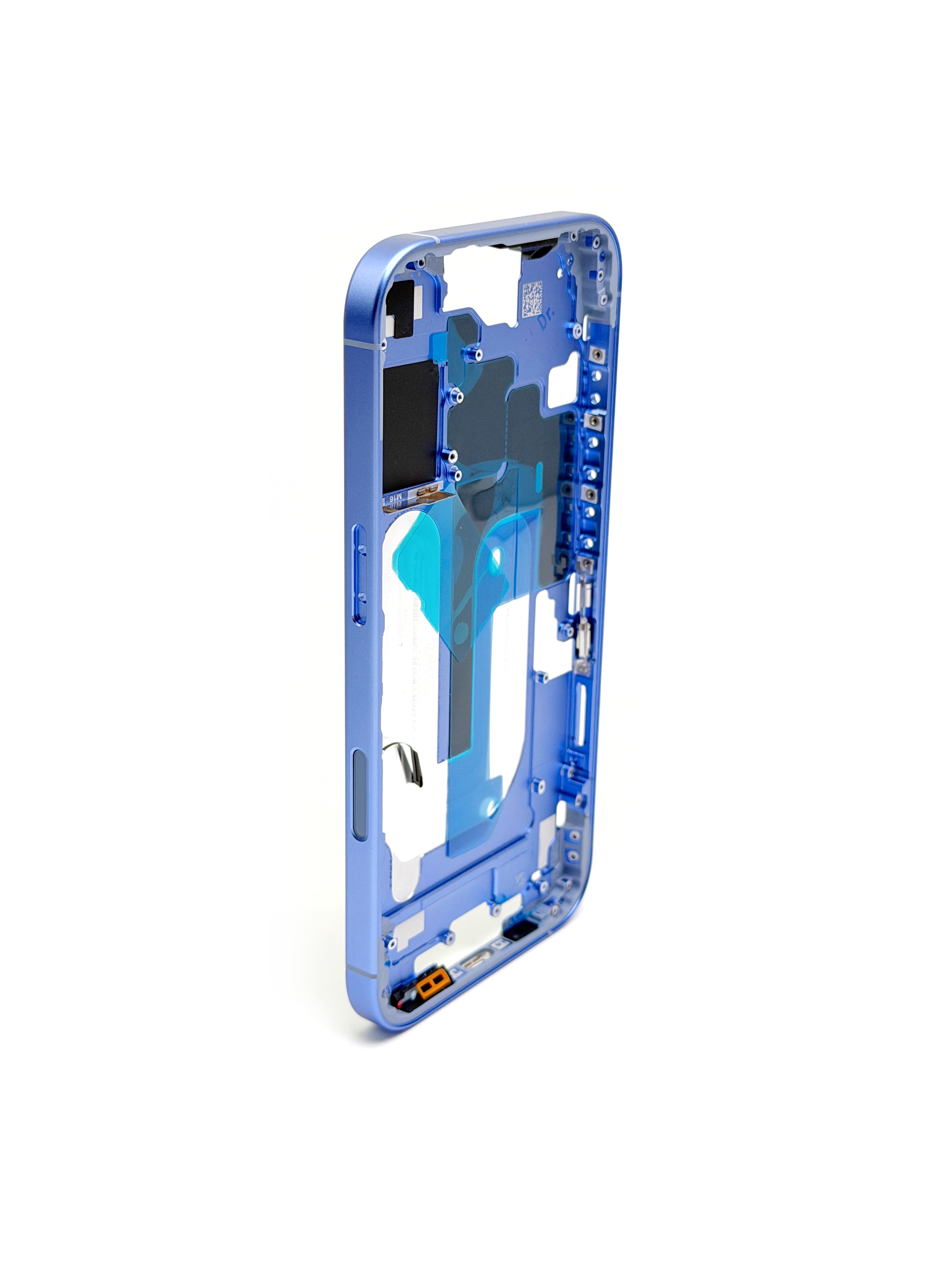 Средняя часть для iPhone 16 Ультрамарин Ultramarine + Camera control (Аналог/Premium)