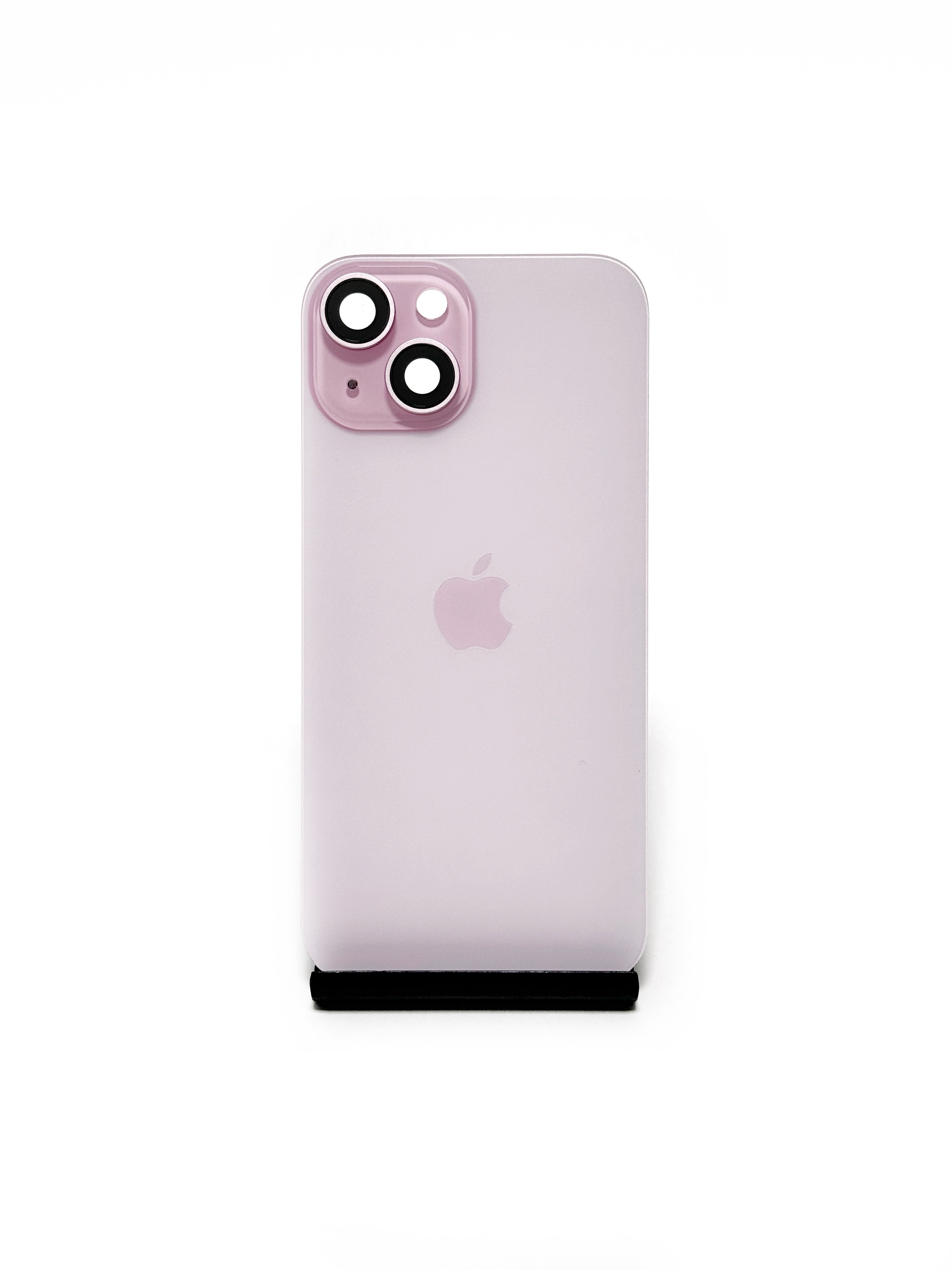 Задняя крышка для iPhone 15 Розовая (Аналог/Premium)