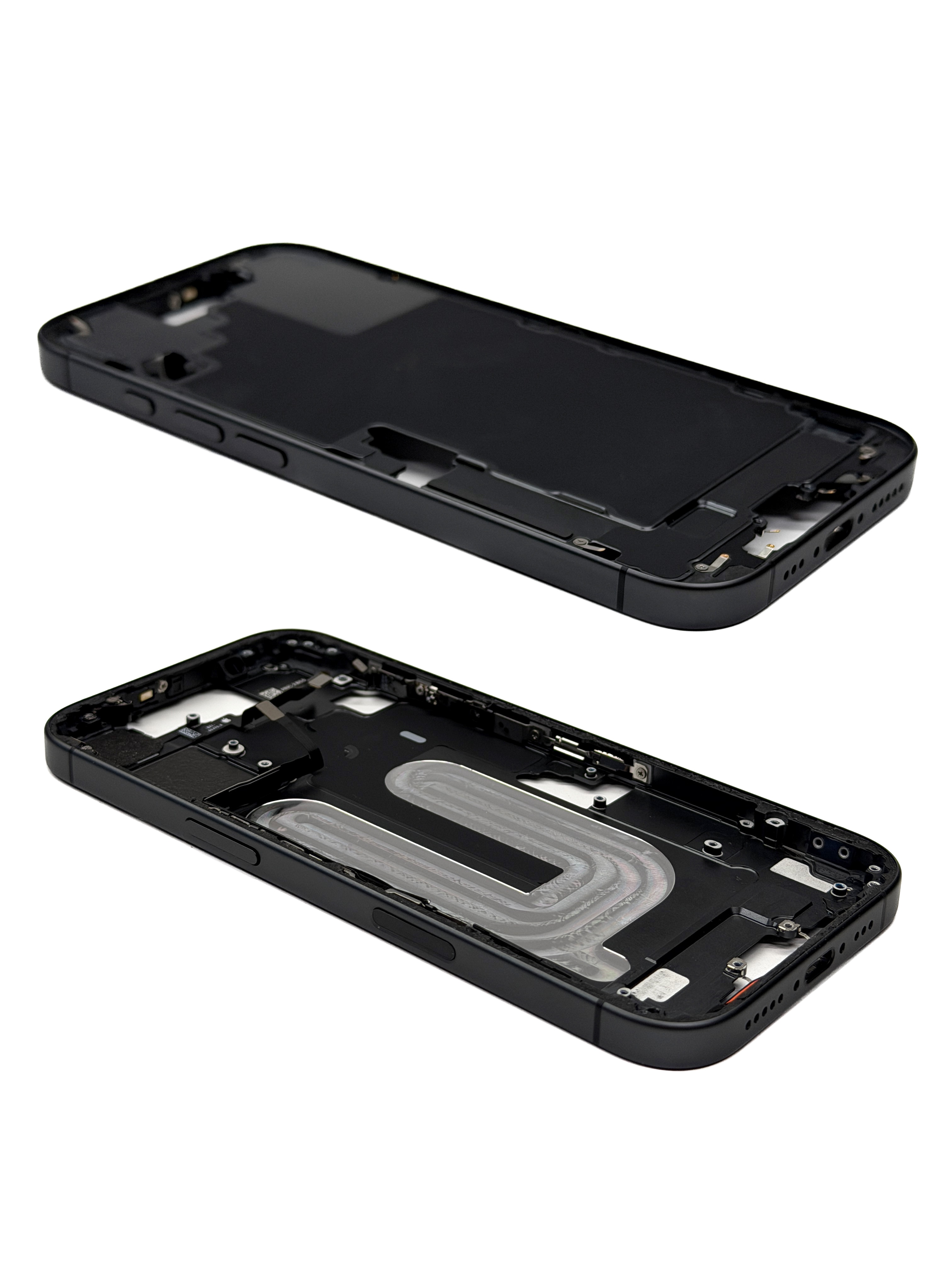 Средняя часть для iPhone 17 E-Sim Black (Черная) 5-/5 (Снятая/Оригинал)