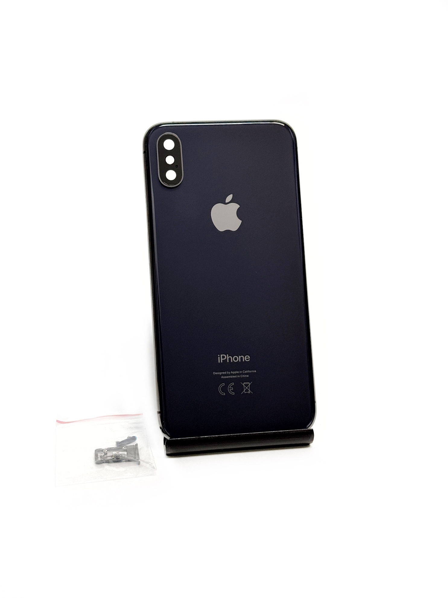 Корпус для iPhone Xs Черный (Аналог/Premium)