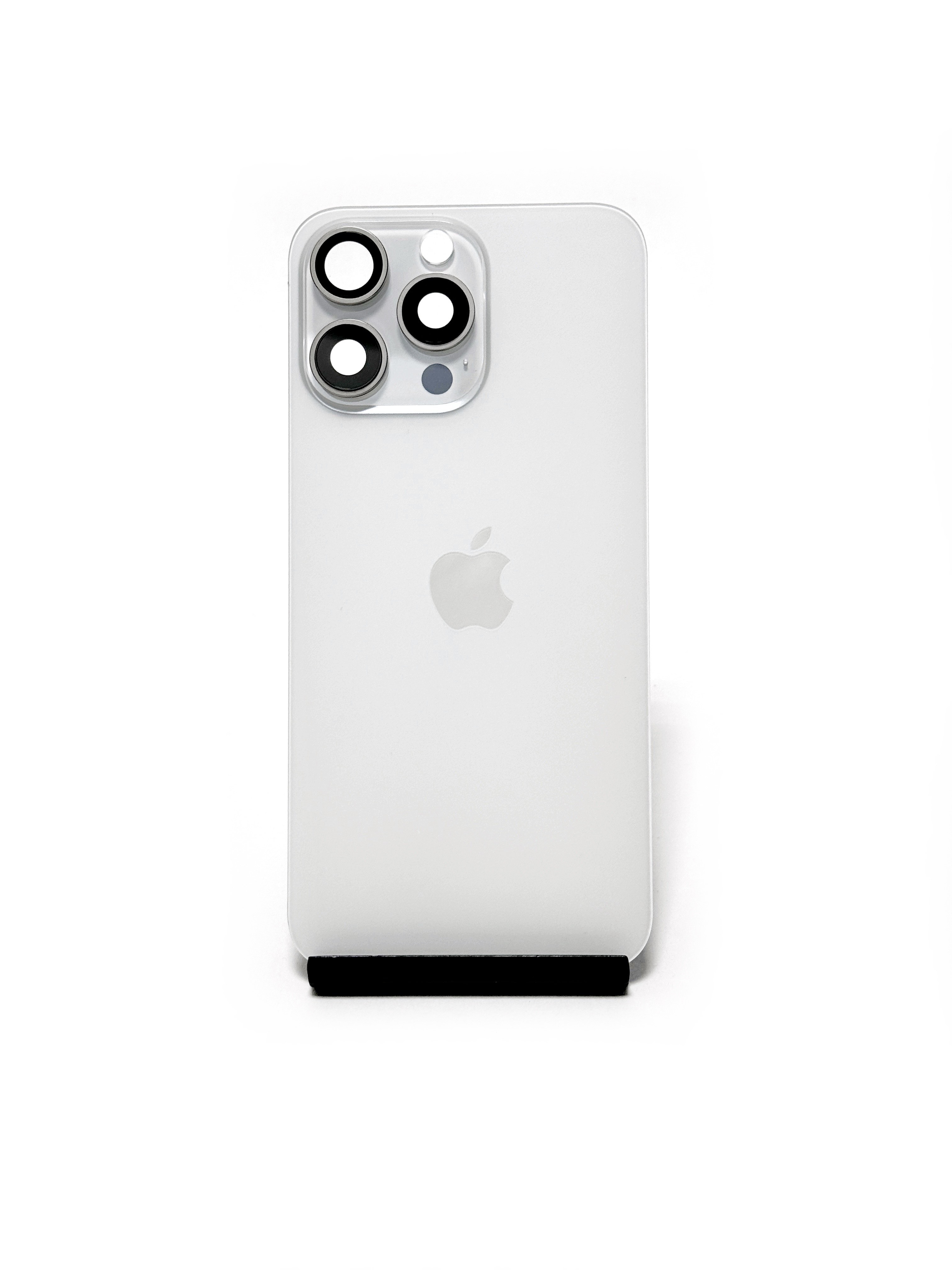Задняя крышка для iPhone 15 Pro Max Белый титан (Аналог/Premium)