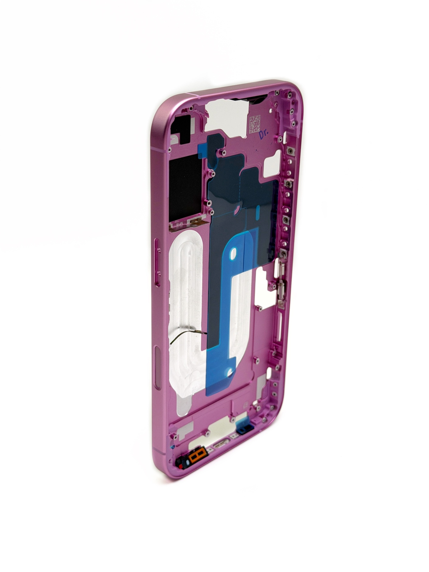 Средняя часть для iPhone 16 Розовая Pink (Аналог/Premium)