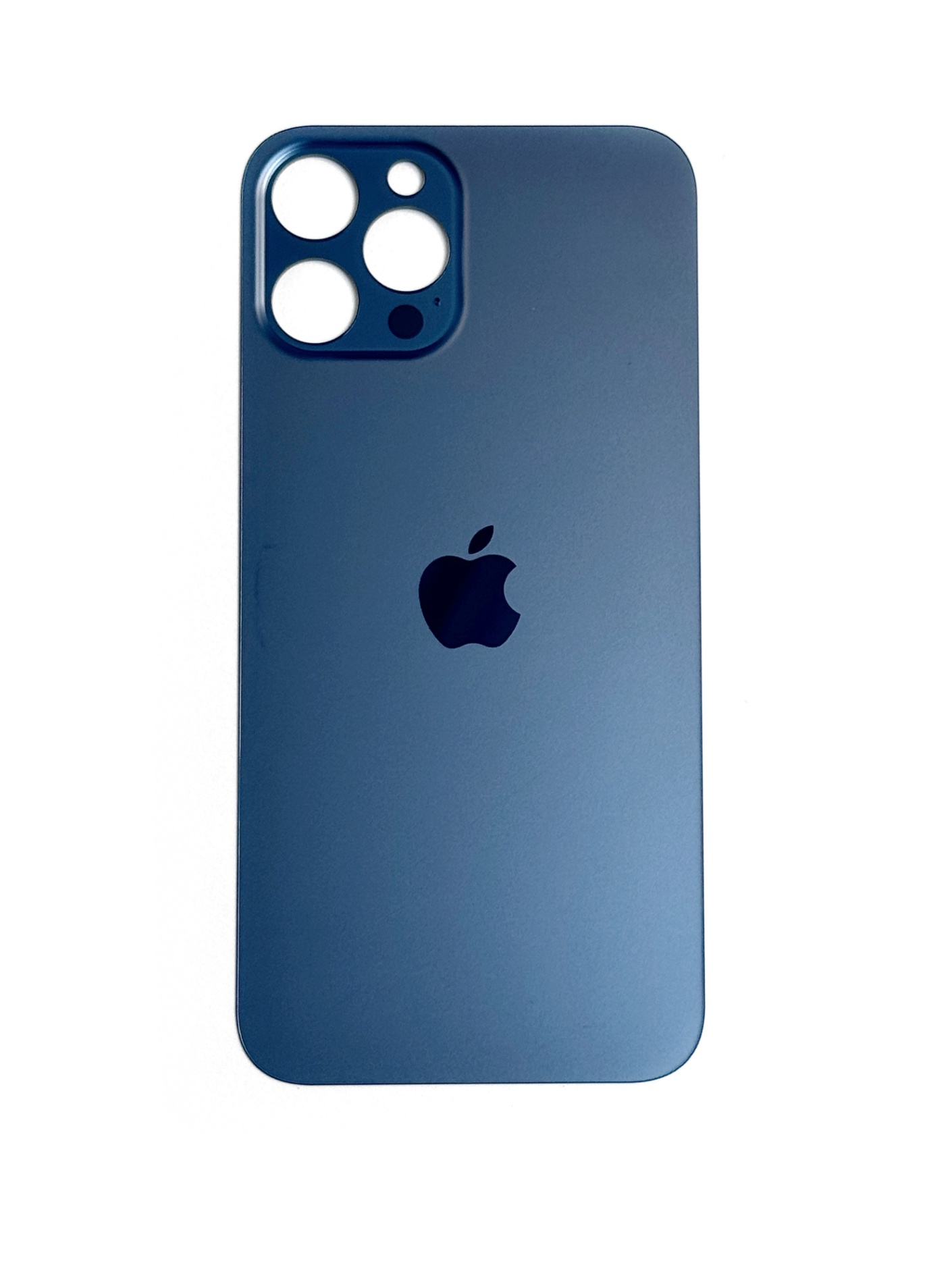 Заднее стекло для iPhone 12 Pro Max (Синий)