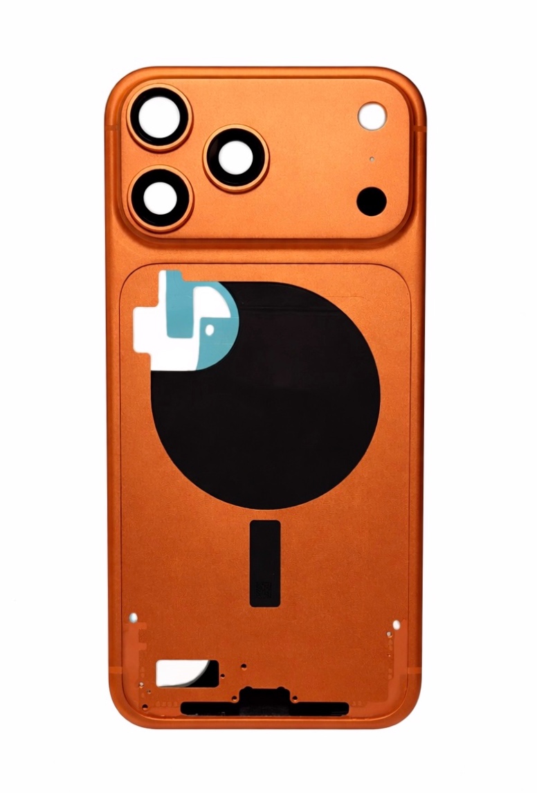 Корпус для iPhone 17 Pro Max E-Sim Orange Оранжевый (Аналог/Premium)
