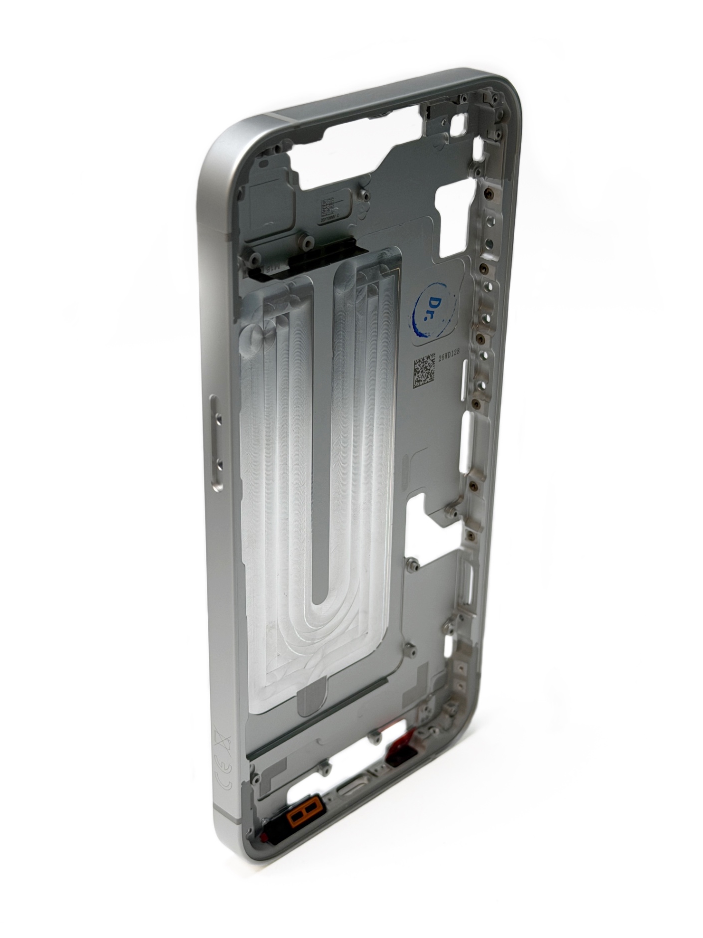 Средняя часть для iPhone 16E White (Аналог/Premium)