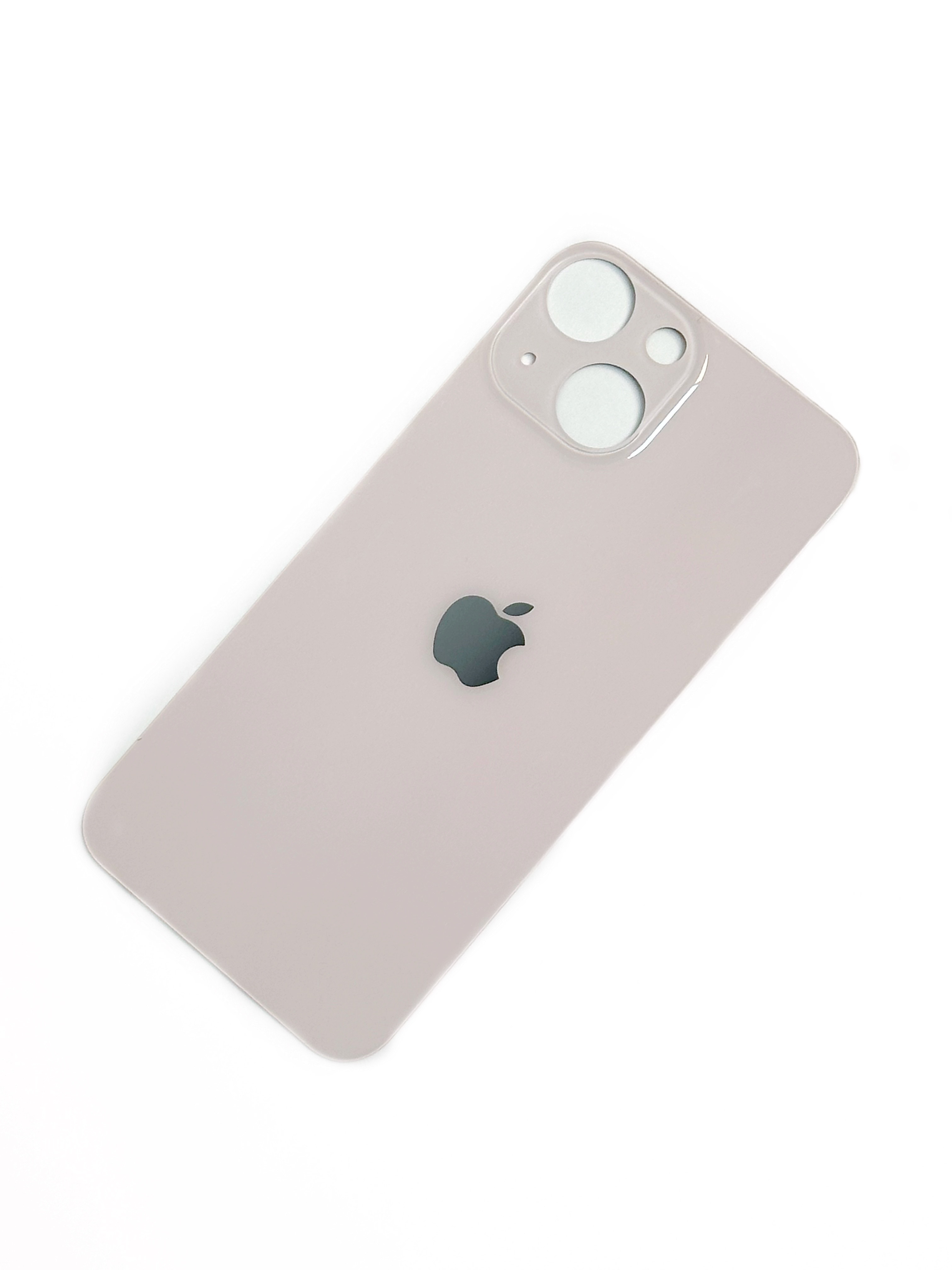 Заднее стекло для iPhone 13 Mini (Розовый)