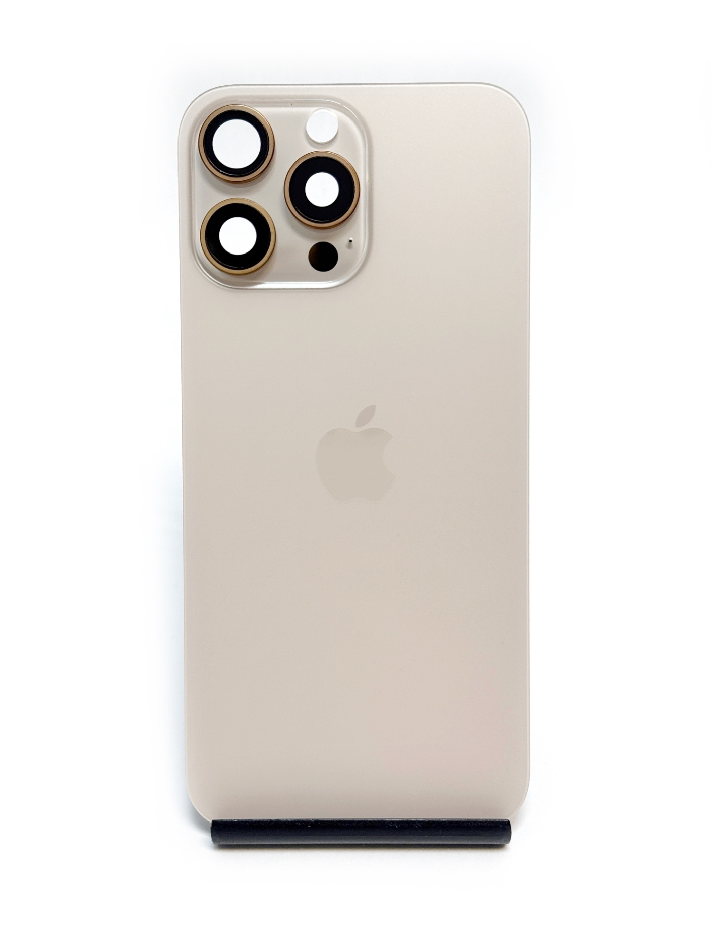 Задняя крышка для iPhone 16 Pro Max Desert titanium (Аналог/Premium)
