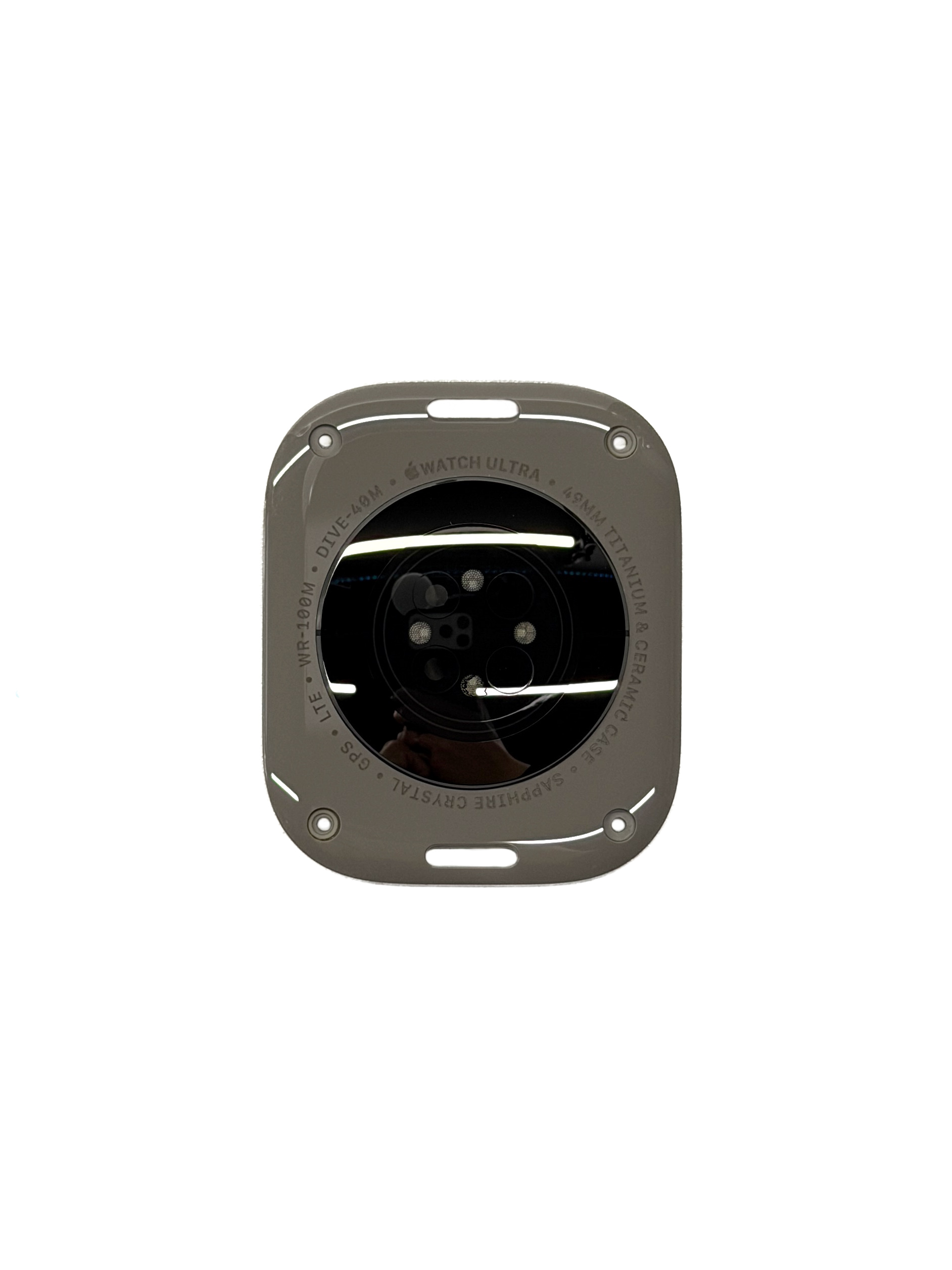 Заднее стекло Apple Watch Ultra 2 Natural Titanium (Снятый/Оригинал)
