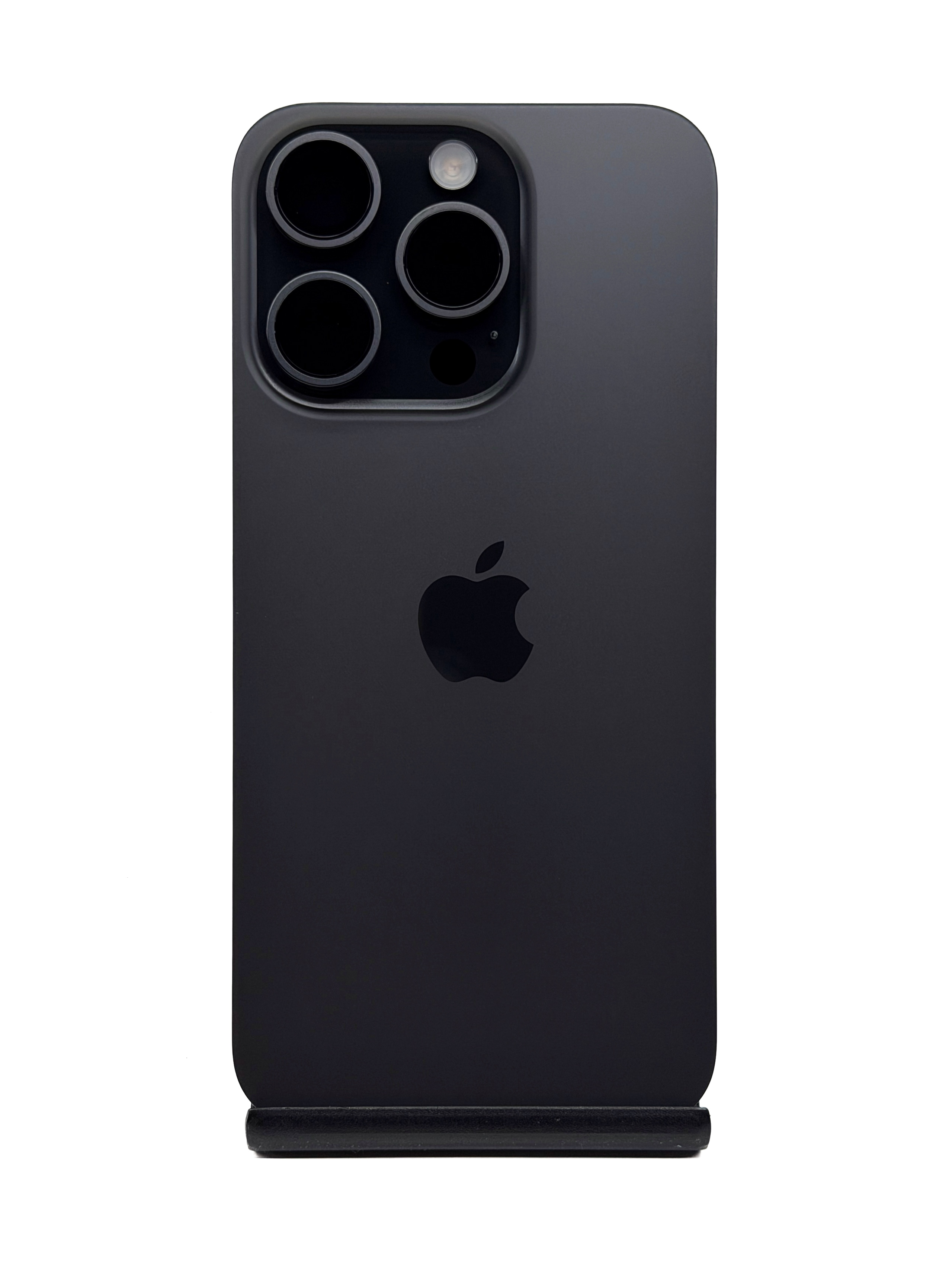 Задняя крышка для iPhone 15 Pro Черная Black Titanium (Сервисный/Оригинал) Service Pack