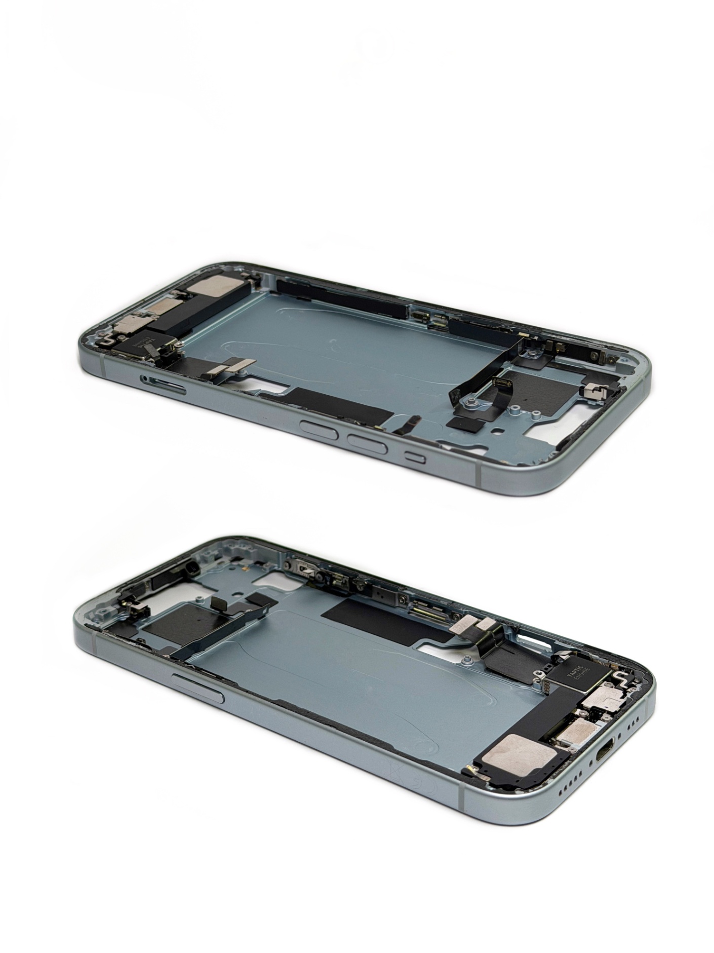 Средняя часть для iPhone 15 Голубая 5-/5 (Снятая/Оригинал)