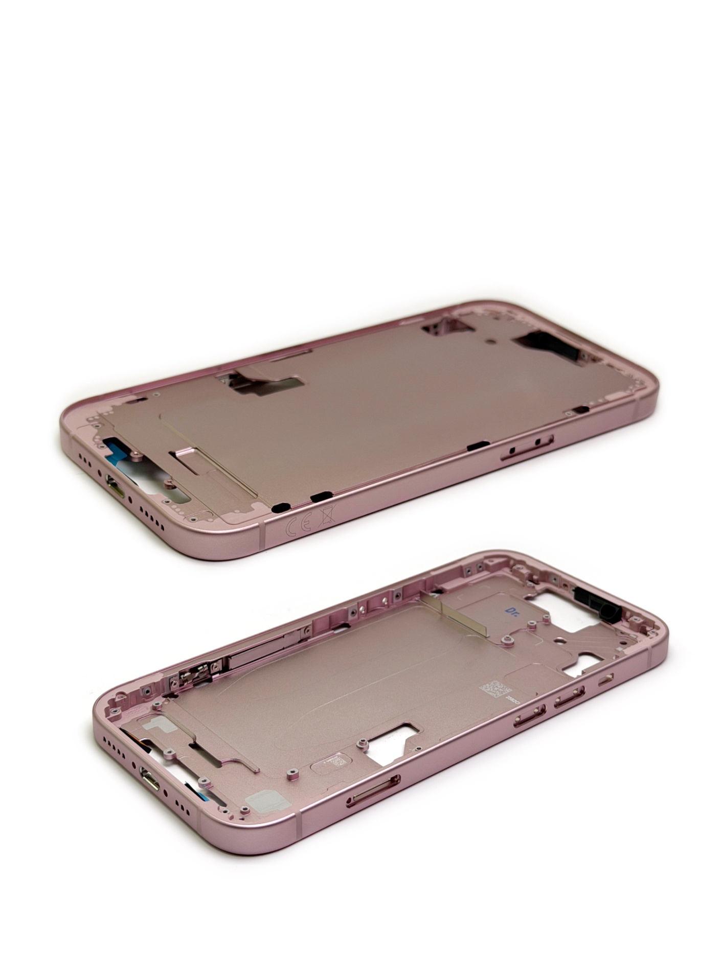 Средняя часть для iPhone 15 Розовая (Аналог/Premium)
