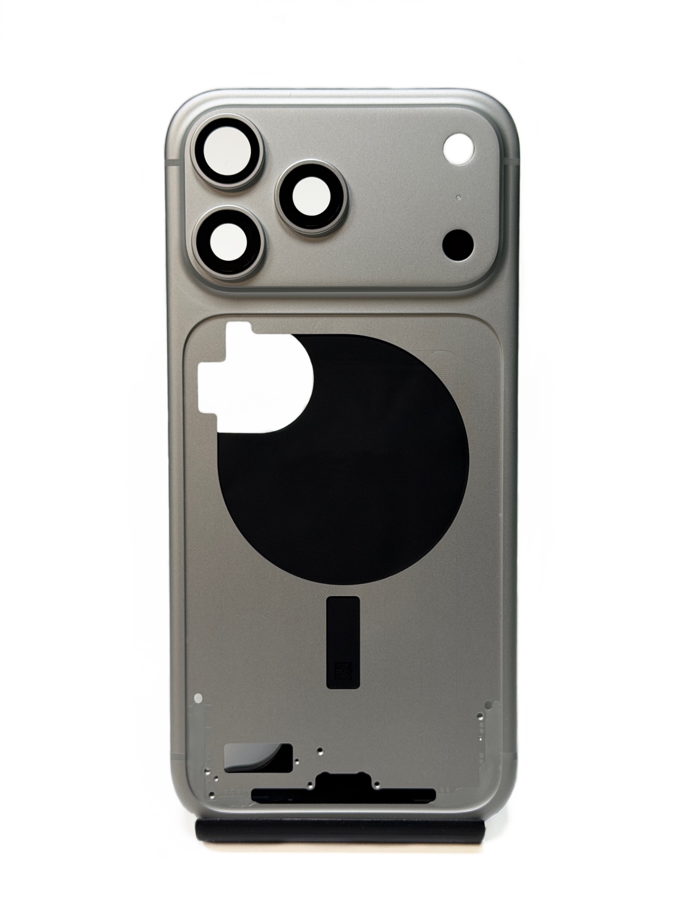 Корпус для iPhone 17 Pro Max E-Sim Silver Белый + Camera control (Аналог/Premium)
