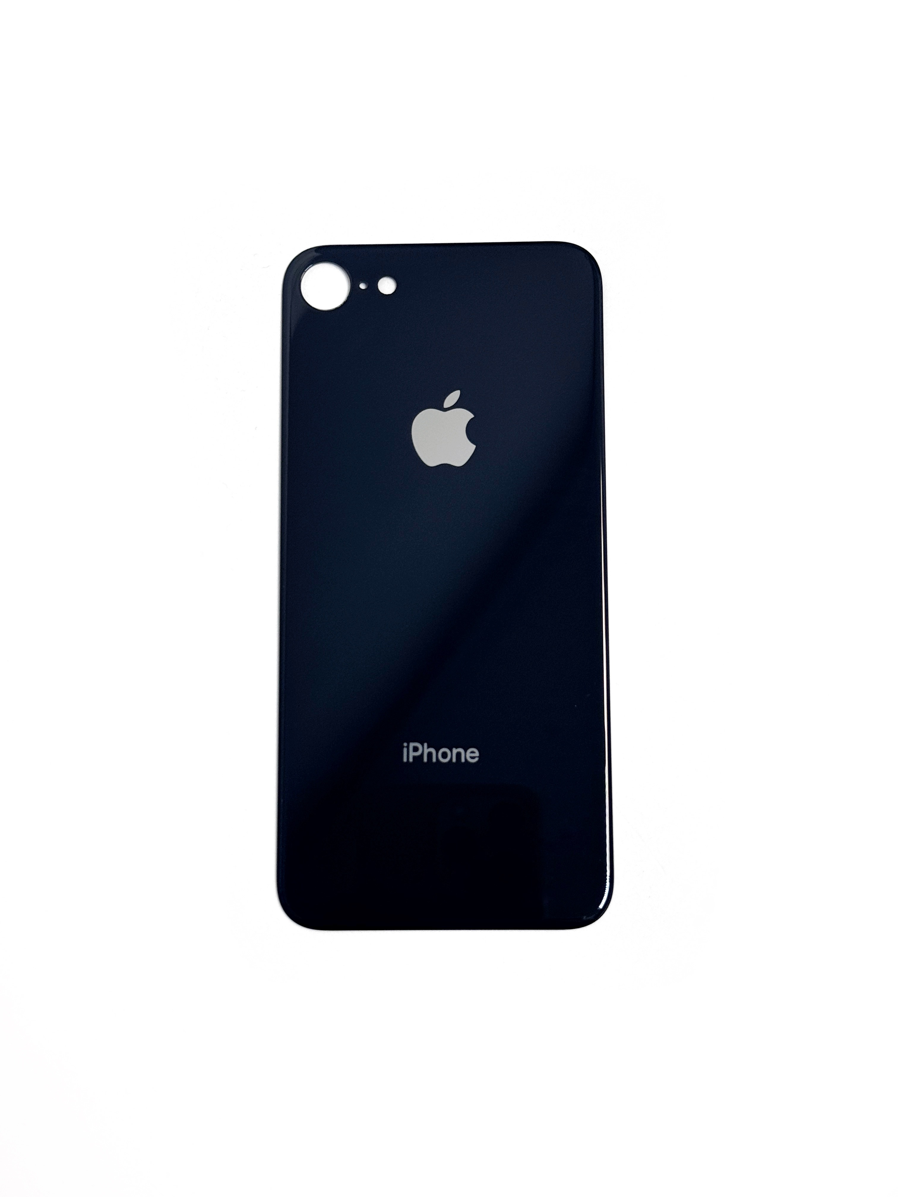 Заднее стекло для iPhone 8 (Черный)