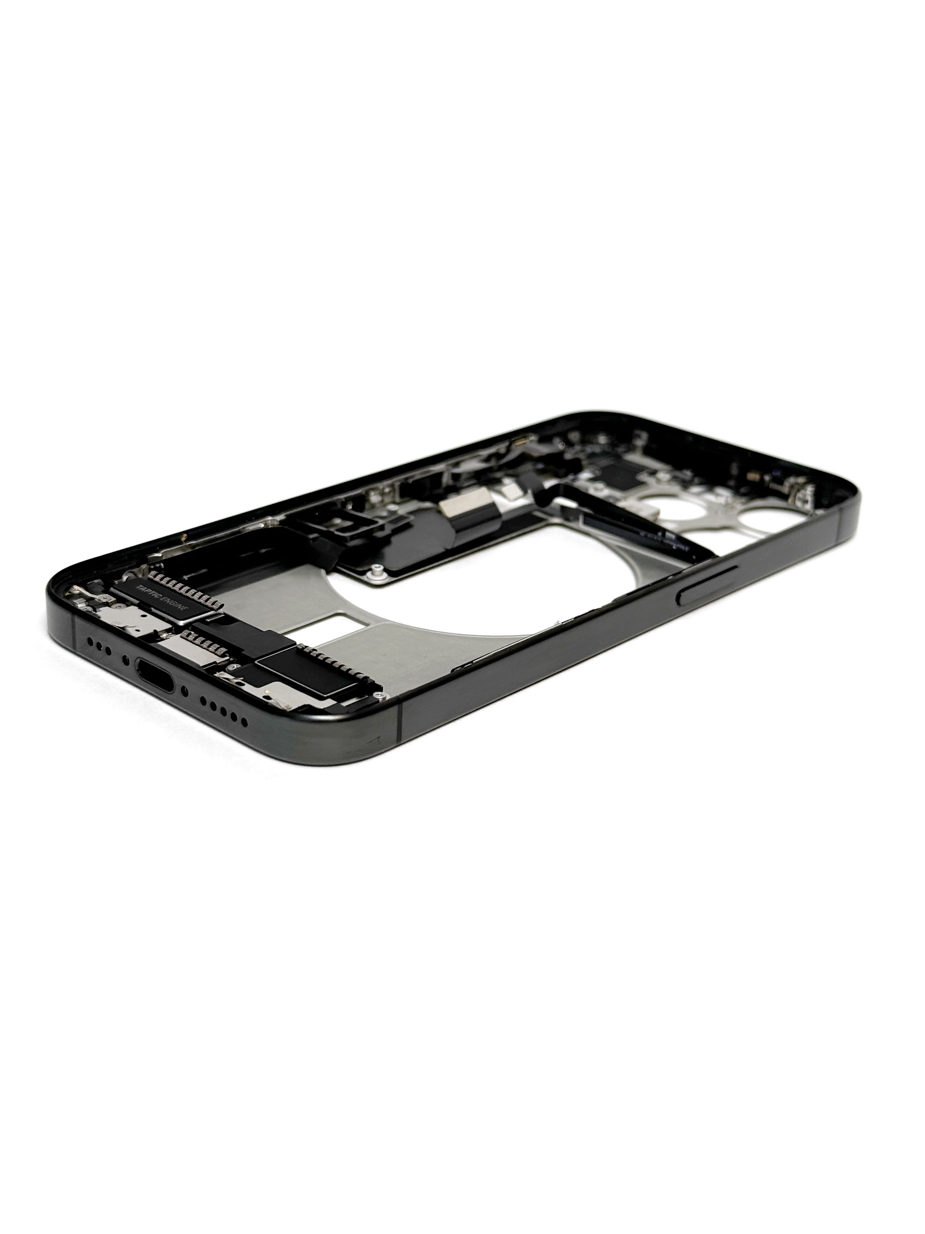 Средняя часть для iPhone 15 Pro Черный титан 5-/5 (Снятая/Оригинал)
