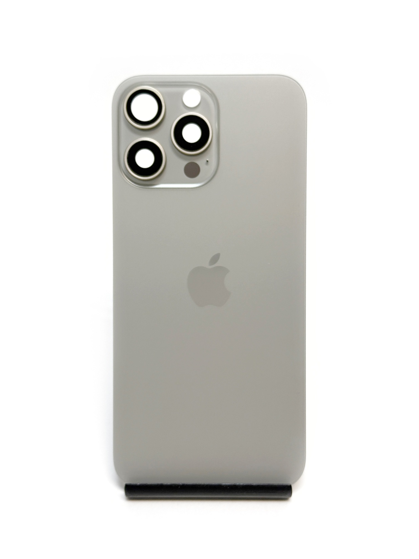 Задняя крышка для iPhone 16 Pro Max Натуральный титан (Аналог/Premium)