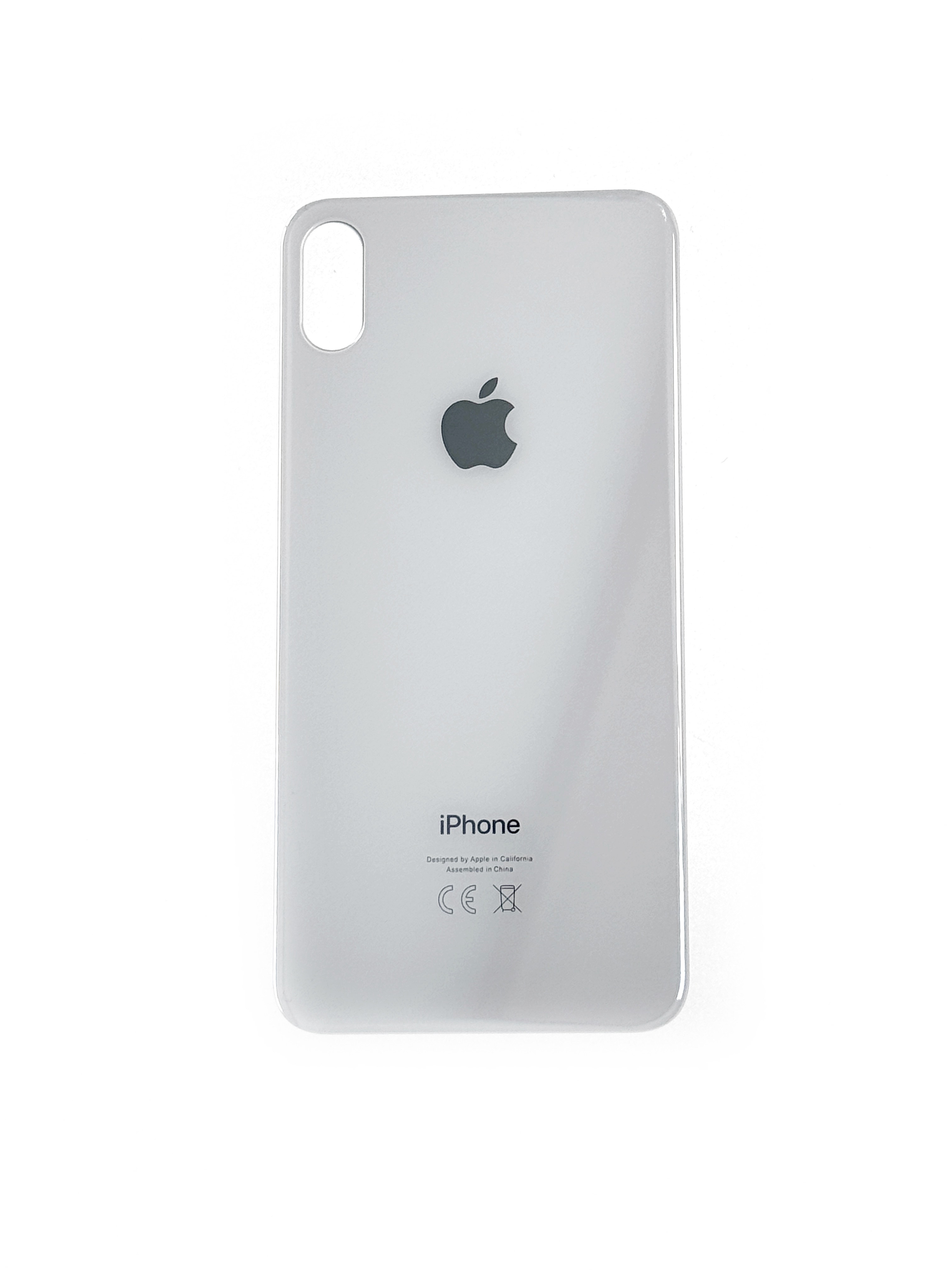 Заднее стекло для iPhone Xs Max (Белый)