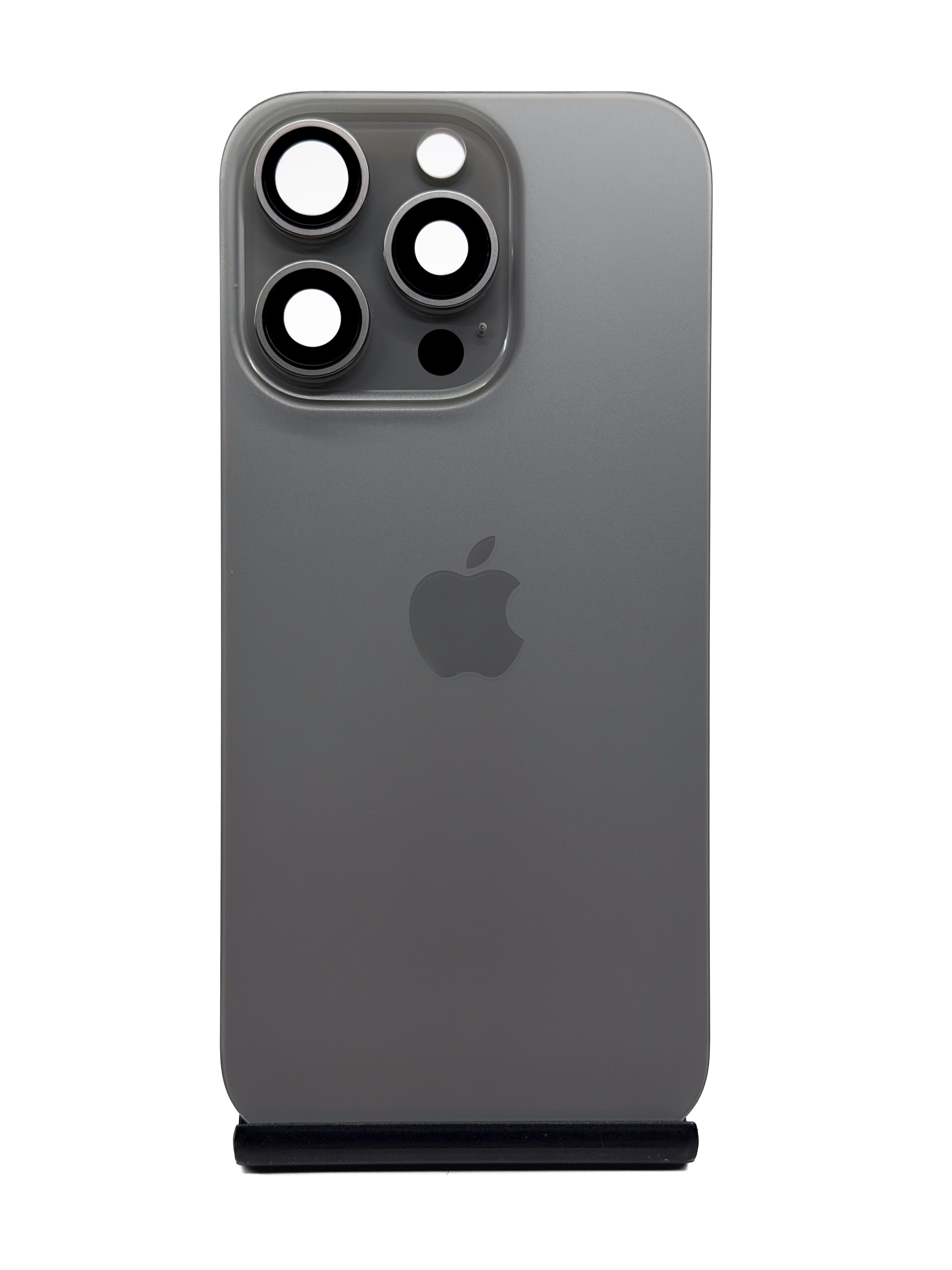 Задняя крышка для iPhone 16 Pro Натуральный титан 5-/5 (Оригинал, без шлейфа)