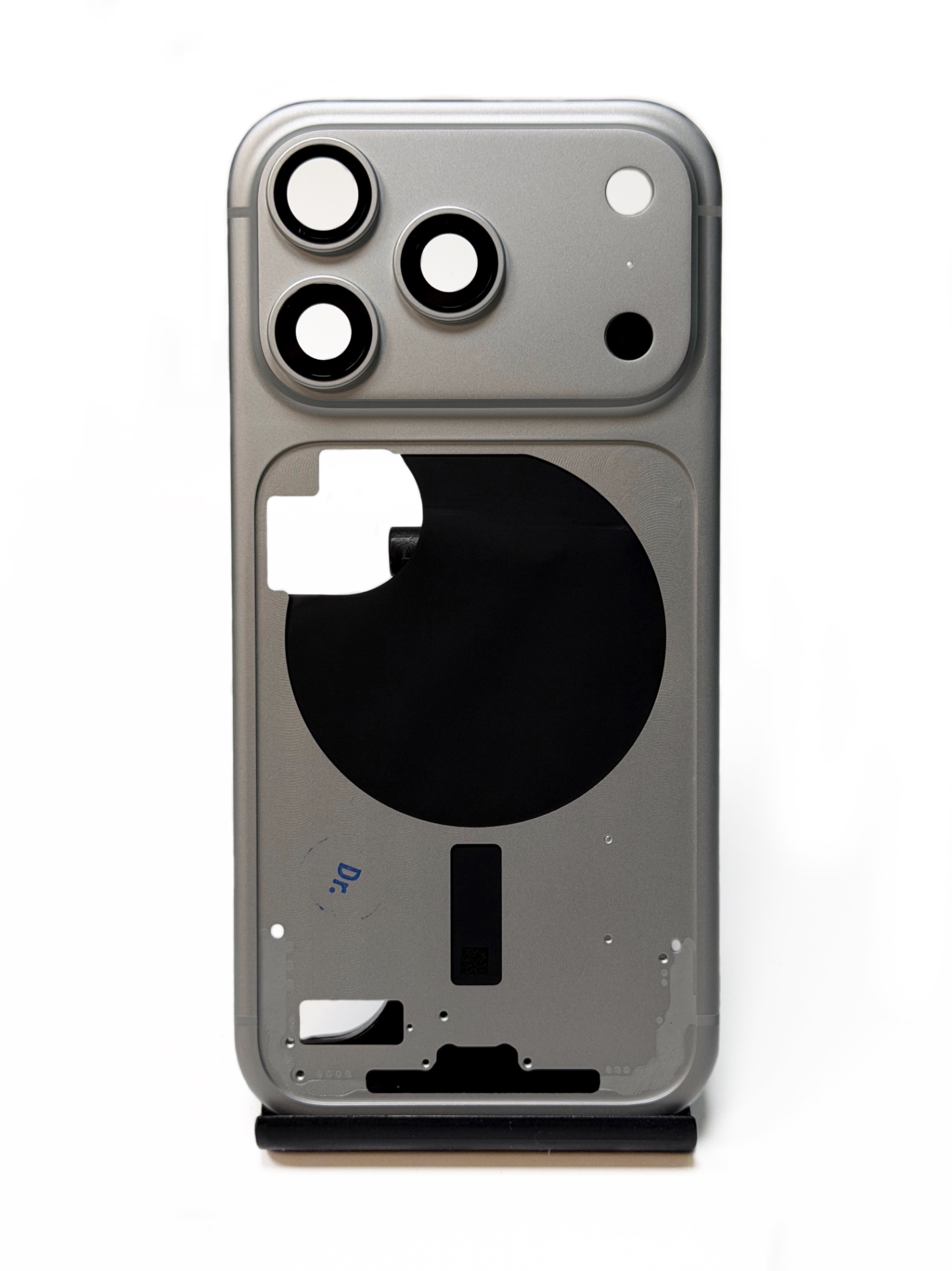 Корпус для iPhone 17 Pro E-Sim Silver Белый + Camera control (Аналог/Premium)