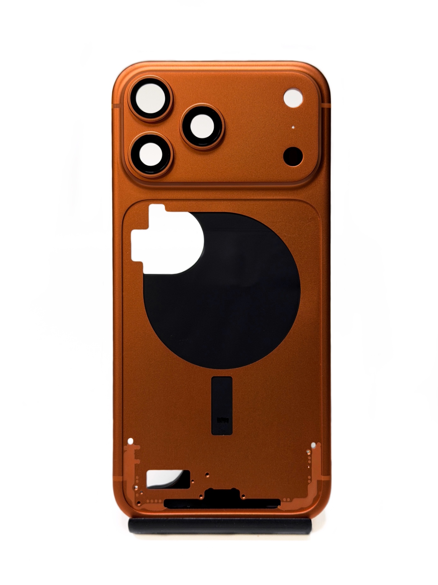 Корпус для iPhone 17 Pro Max E-Sim Orange Оранжевый + Camera control (Аналог/Premium)
