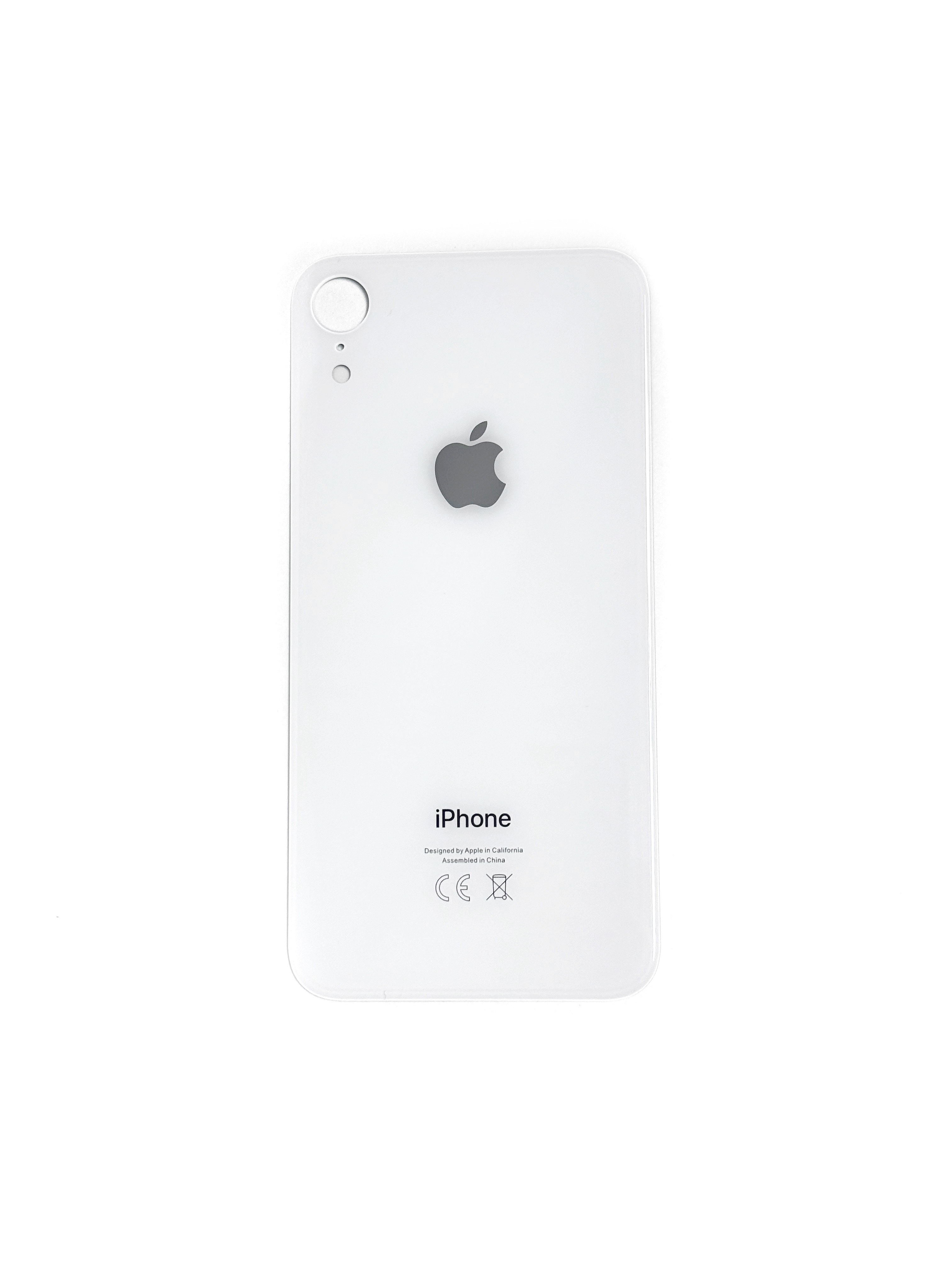 Заднее стекло для iPhone Xr (Белый)