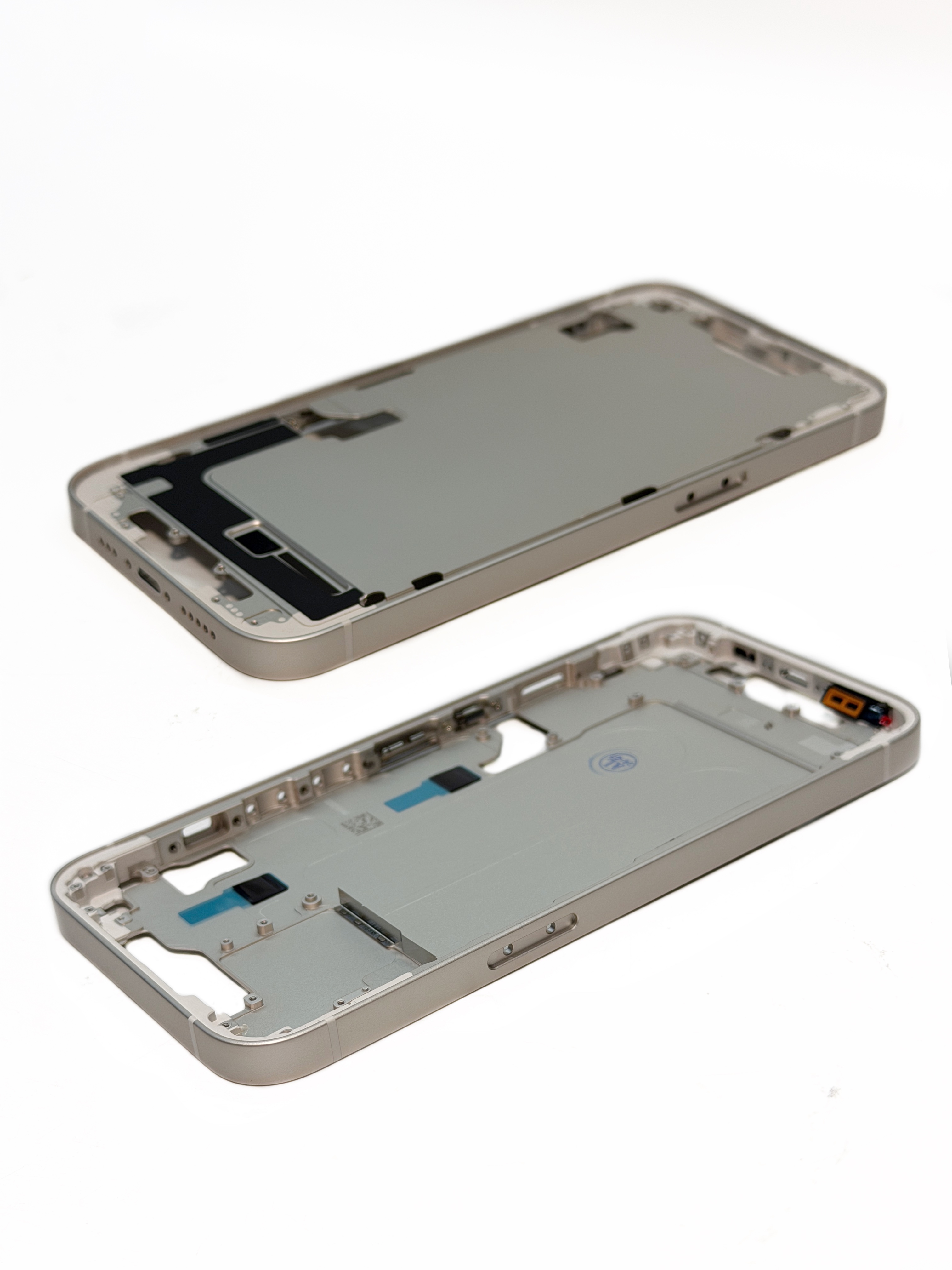 Средняя часть для iPhone 14 White Белая (Аналог/Premium)