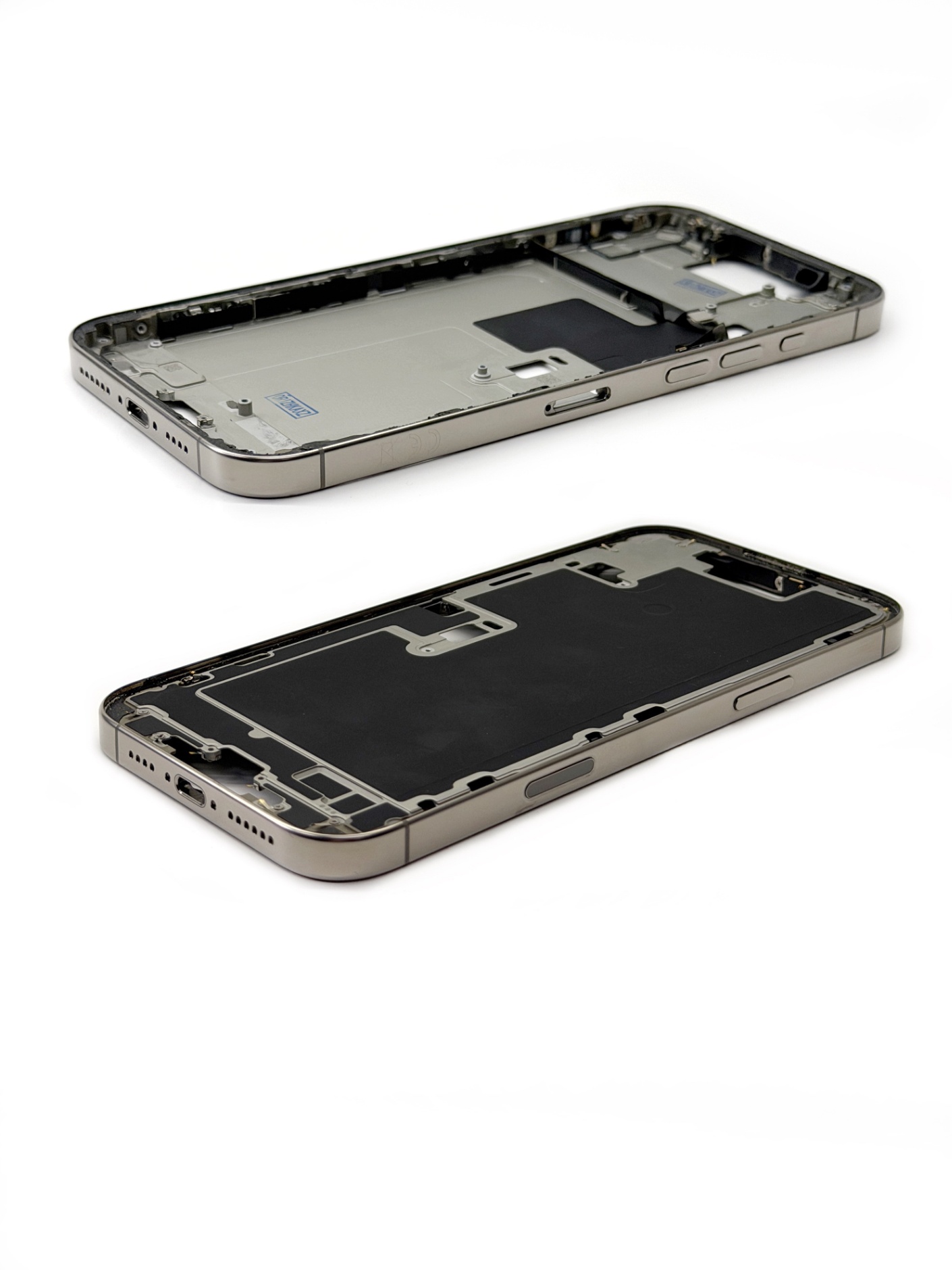 Средняя часть для iPhone 16 Pro Max Натуральный титан 5/5 (Снятая/Оригинал)