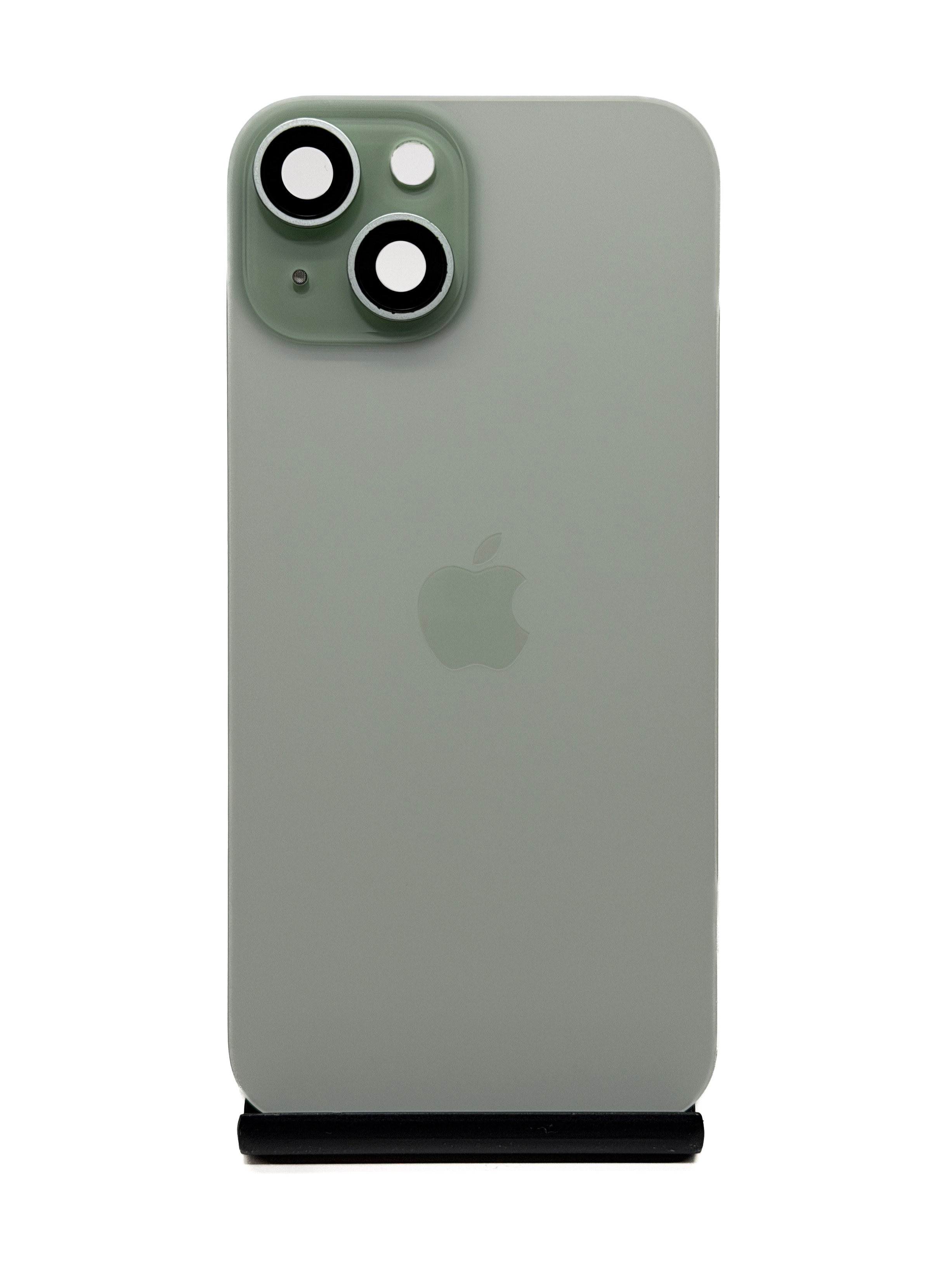 Задняя крышка для iPhone 15 Green Зеленая 4/5 (Оригинал, без шлейфа)