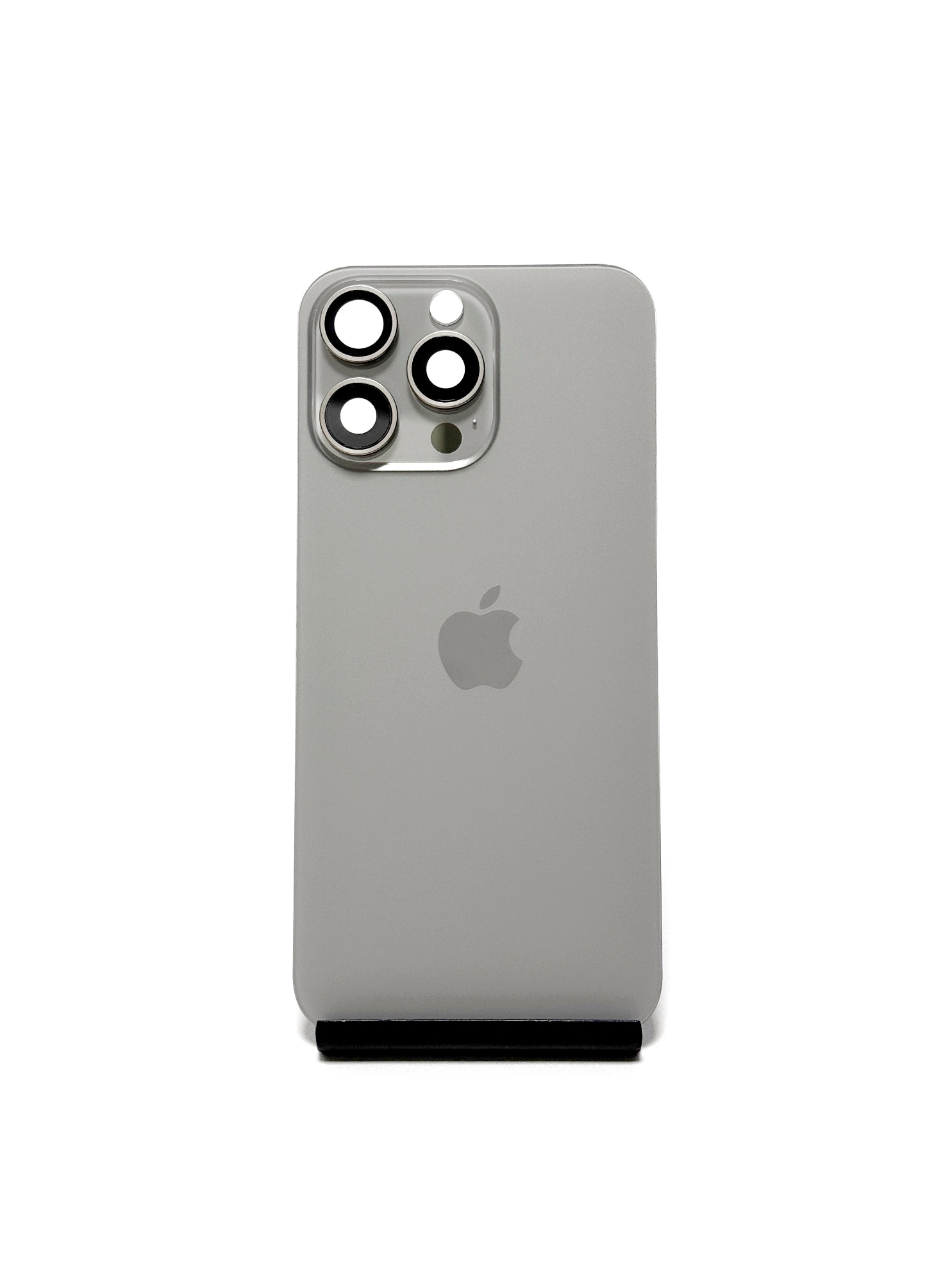 Задняя крышка для iPhone 15 Pro Max Натуральный титан (Аналог/Premium)