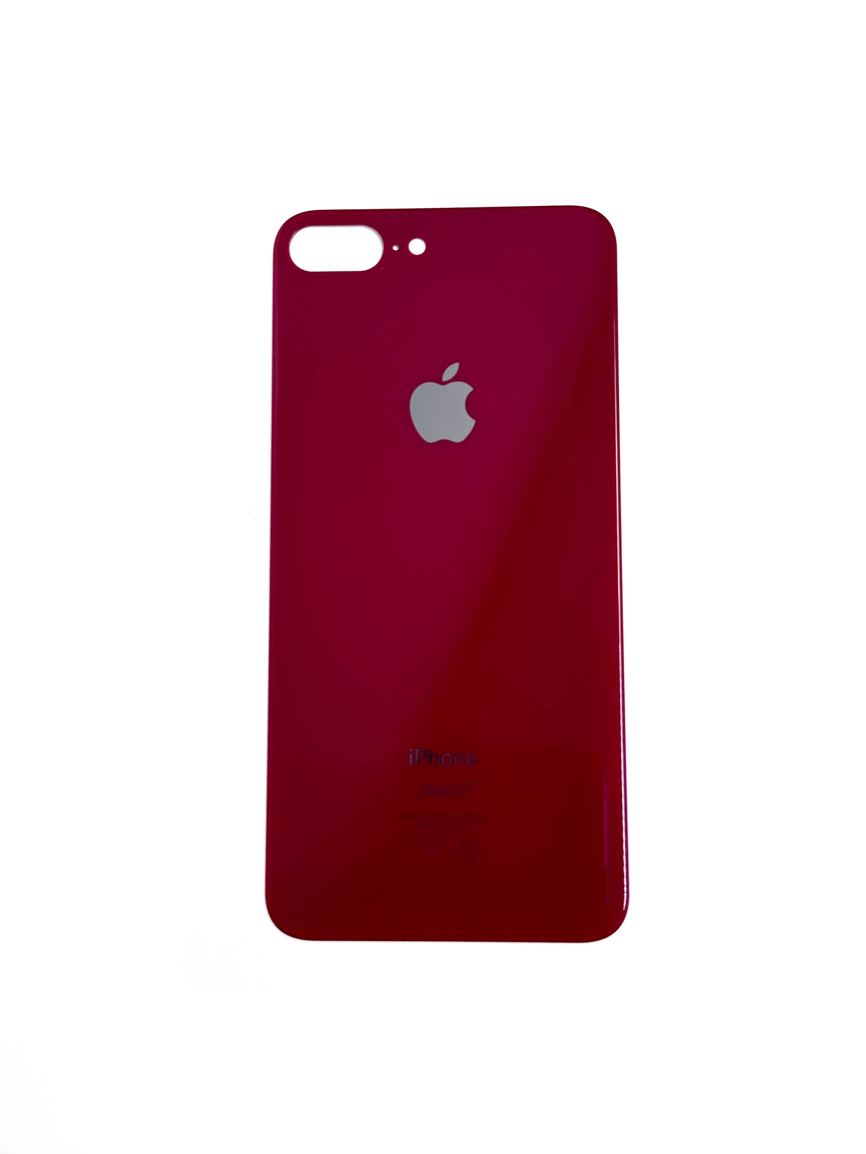 Заднее стекло для iPhone 8 Plus + (Красный)