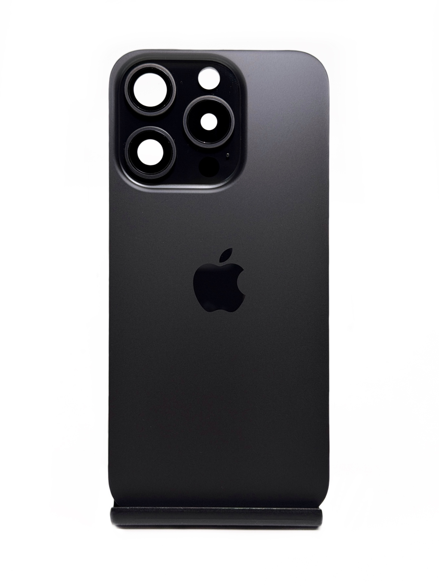 Задняя крышка для iPhone 15 Pro Черный титан Black Titanium 5-/5 (Оригинал, без шлейфа)