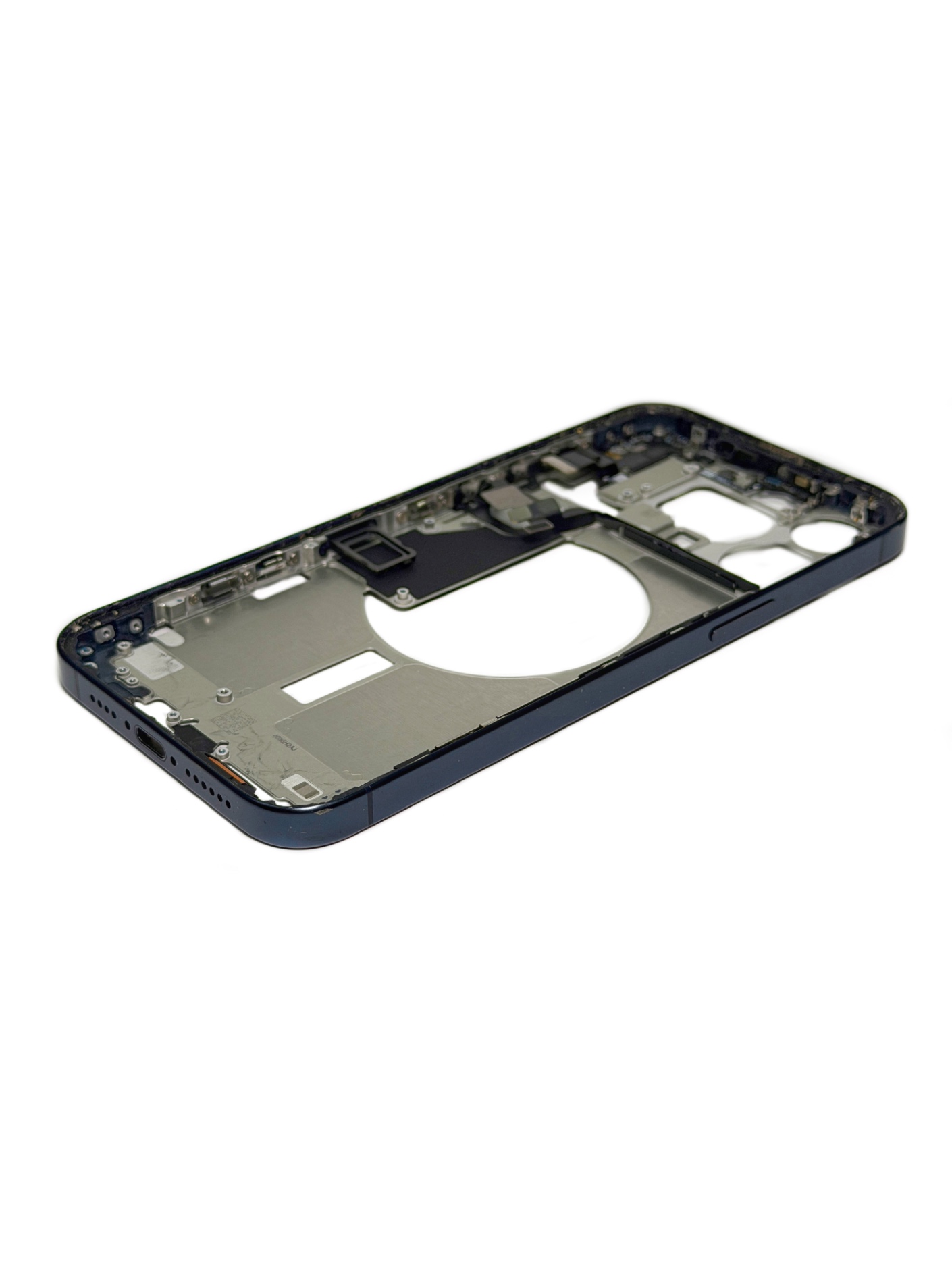 Средняя часть для iPhone 15 Pro Max Синий титан Blue Titanium 4-/5 (Снятая/Оригинал)