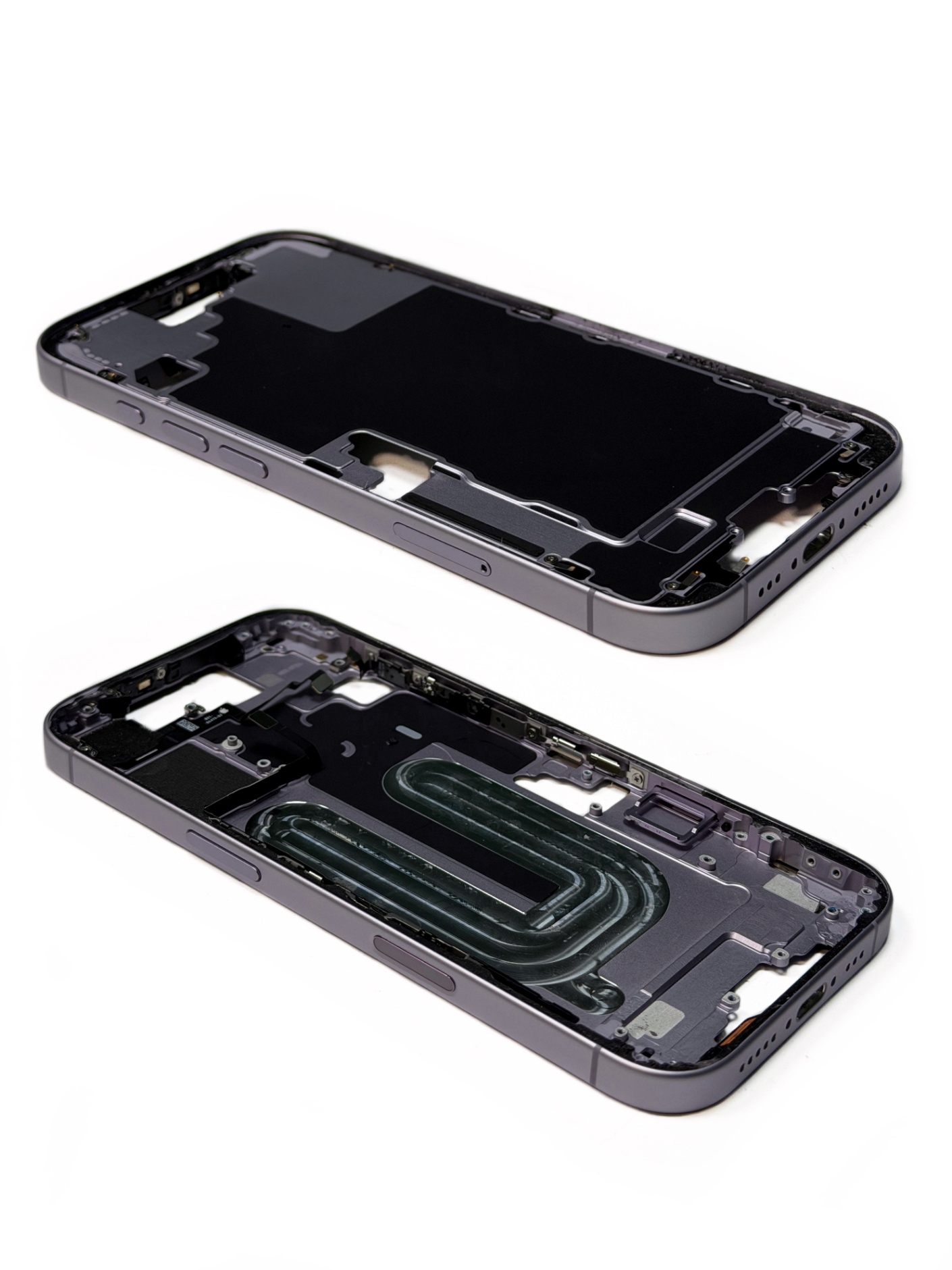 Средняя часть для iPhone 17 Lavender Sim (Лавандовая) 5/5 (Снятая/Оригинал)