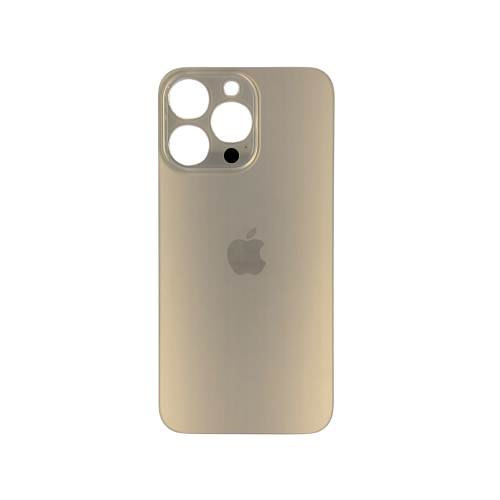 Задняя крышка для Apple iPhone 13 Pro Gold (Золотой) (широкий вырез под камеру) (OR)