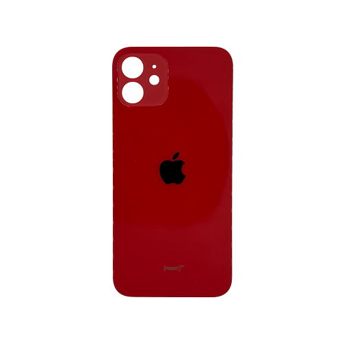 Задняя крышка для Apple iPhone 12 Mini Product RED (Красный) (широкий вырез под камеру) (OR)