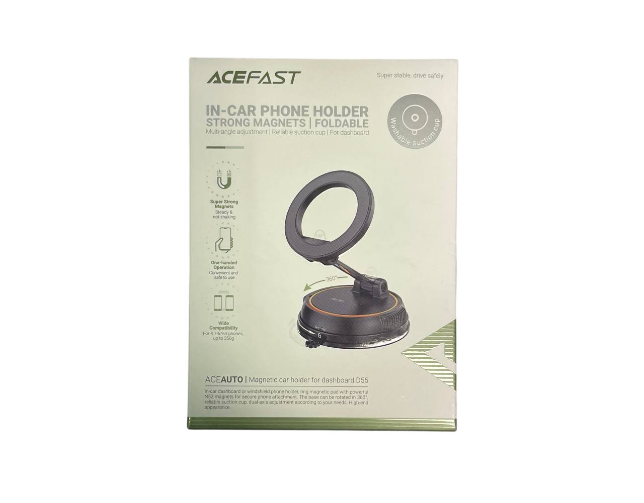 Магнитный держатель AceFast D55 MagSafe