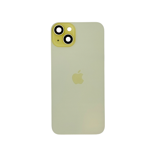 Задняя крышка для Apple iPhone 15 Yellow (Желтый) (OR)