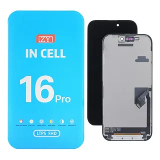 Дисплей для Apple iPhone 16 Pro в сборе с тачскрином Черный Full HD +  (In-Cell) ZY (IC)
