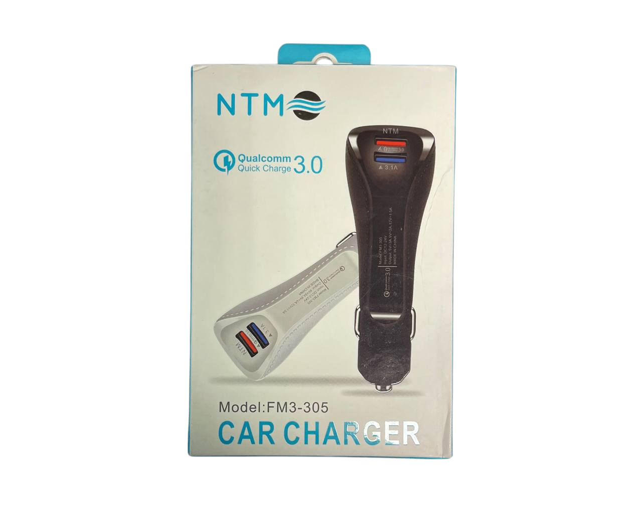 АЗУ NTM Dual USB FM3-305  3.1A