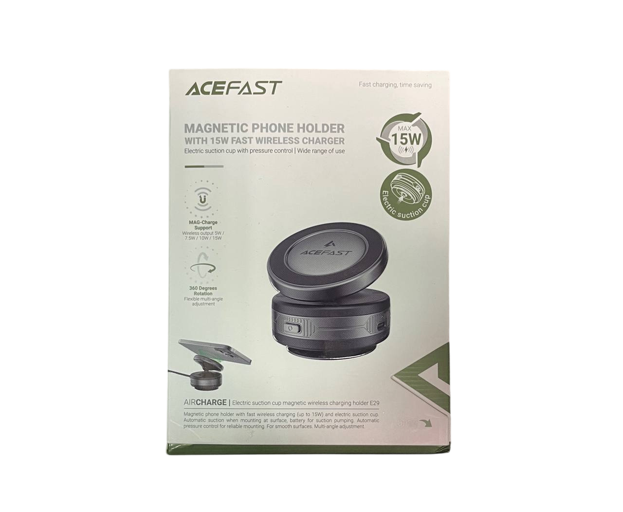 АЗУ держатель ACEFAST Wireless 15w E29
