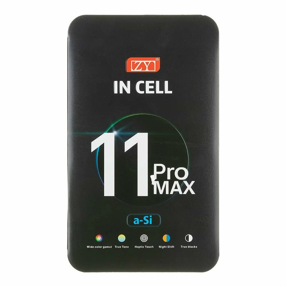 Дисплей для Apple iPhone 11 Pro Max в сборе с тачскрином Черный HD - (In-Cell) ZY (IC)
