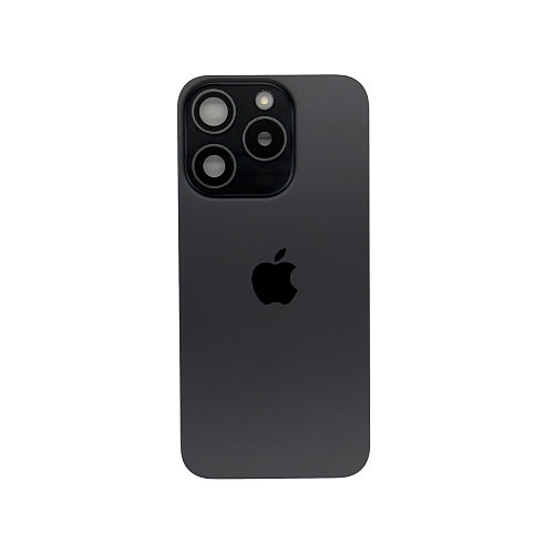 Задняя крышка для Apple iPhone 15 Pro Black Titanium (Черный Титан, черный) (OR)
