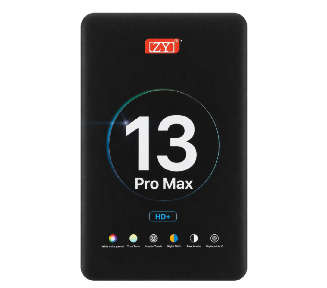 Дисплей для Apple iPhone 13 Pro Max в сборе с тачскрином Черный HD - (In-Cell) ZY (IC)